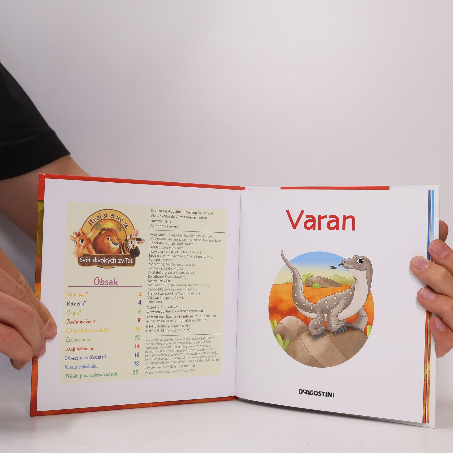 Collectif d'auteurs Bydlím v savaně 21. Varan