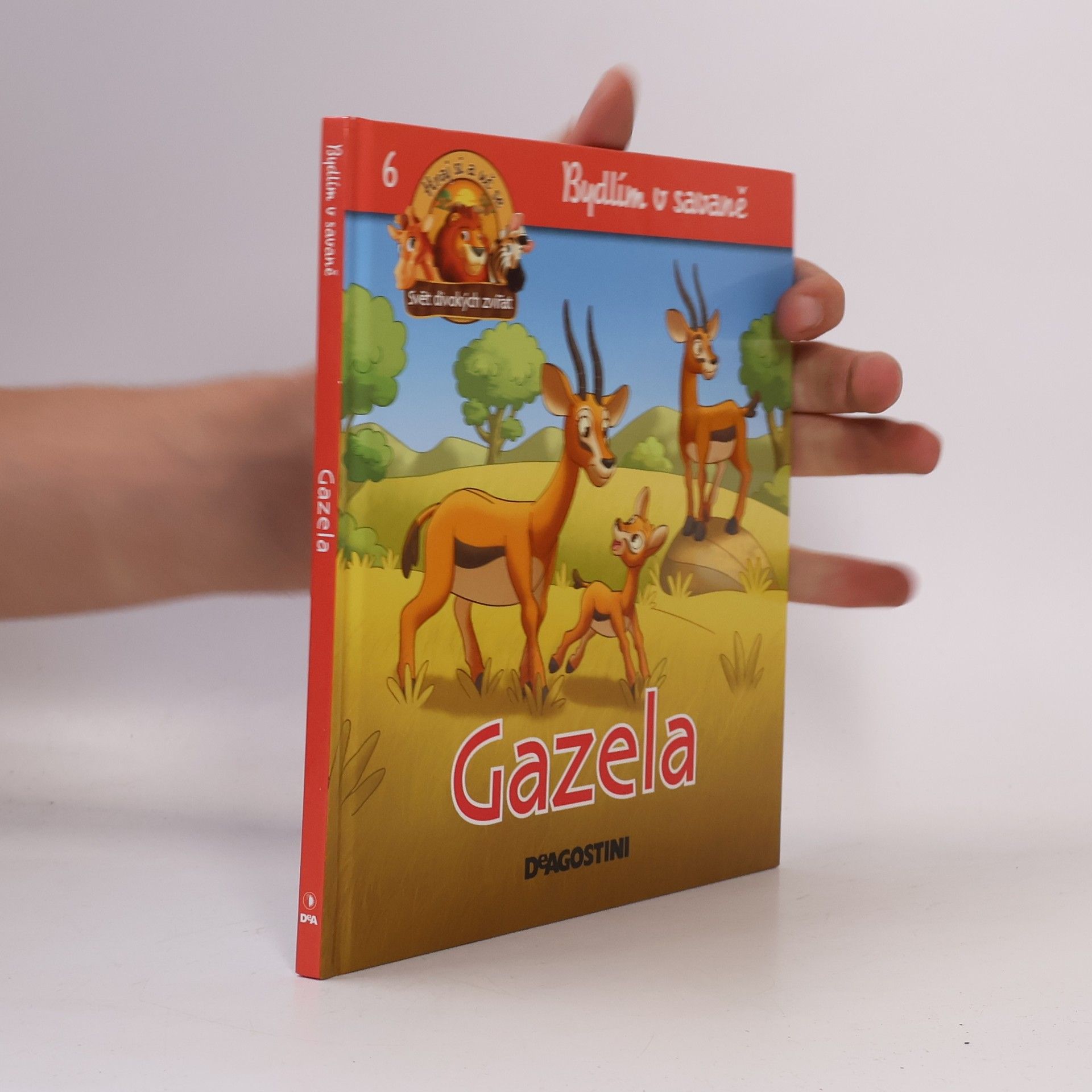 Hana Fasurová Bydlím v savaně 6. Gazela