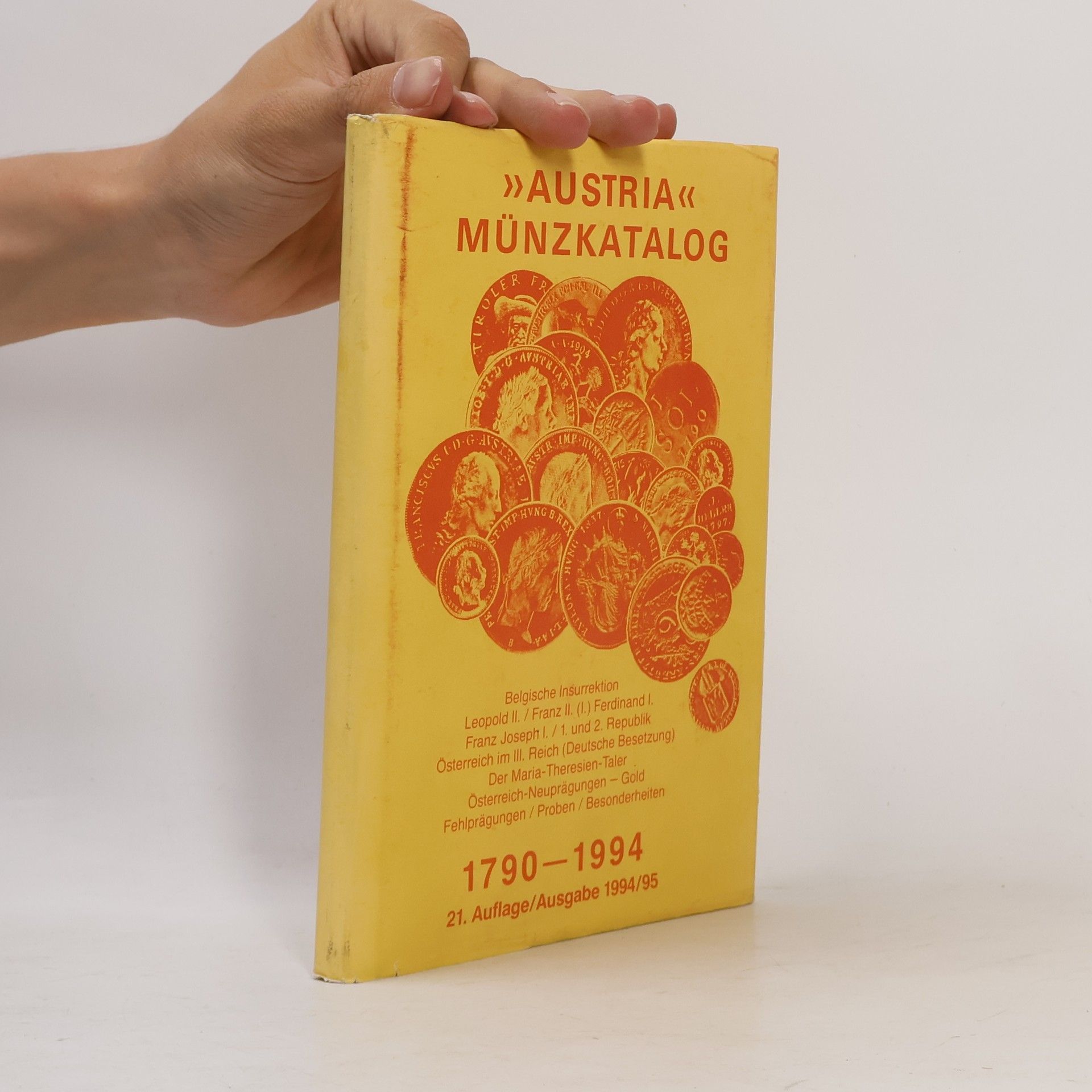 Kolektiv autorů Austria Münzkatalog 1994/95