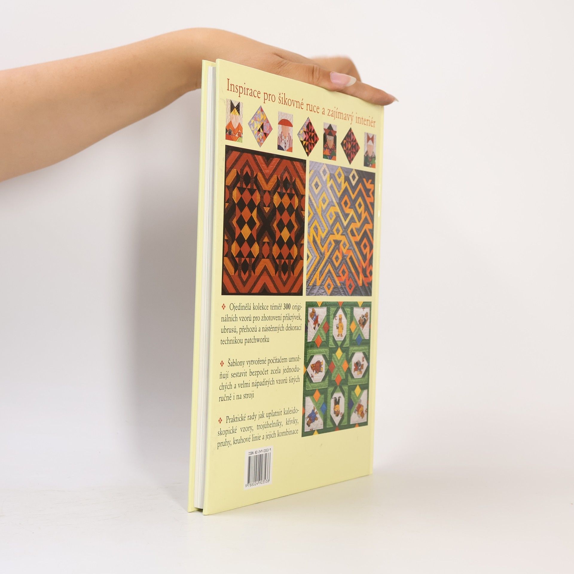 Birte Hilberg Tradiční patchwork. Vzorník originálních motivů.