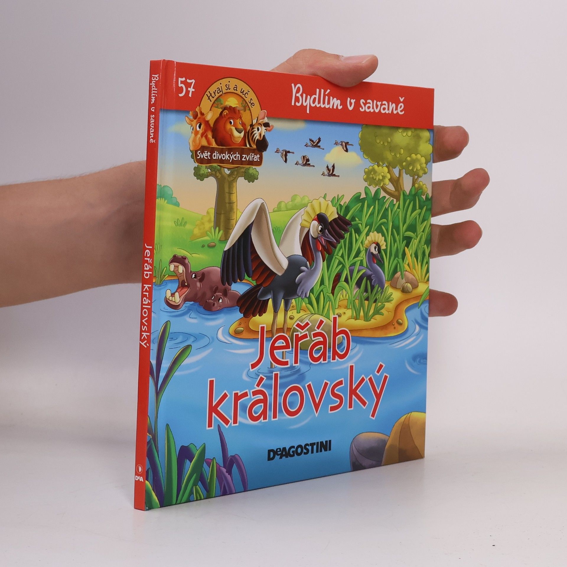 Autorenkollektiv Bydlím v savaně 57. Jeřáb královský