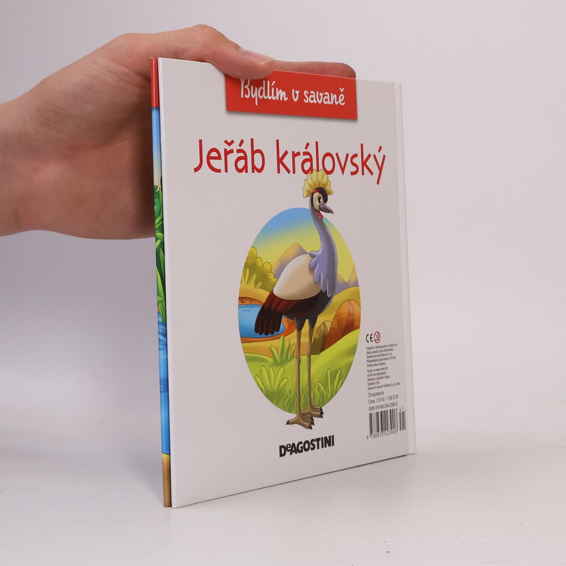 Autores varios Bydlím v savaně 57. Jeřáb královský
