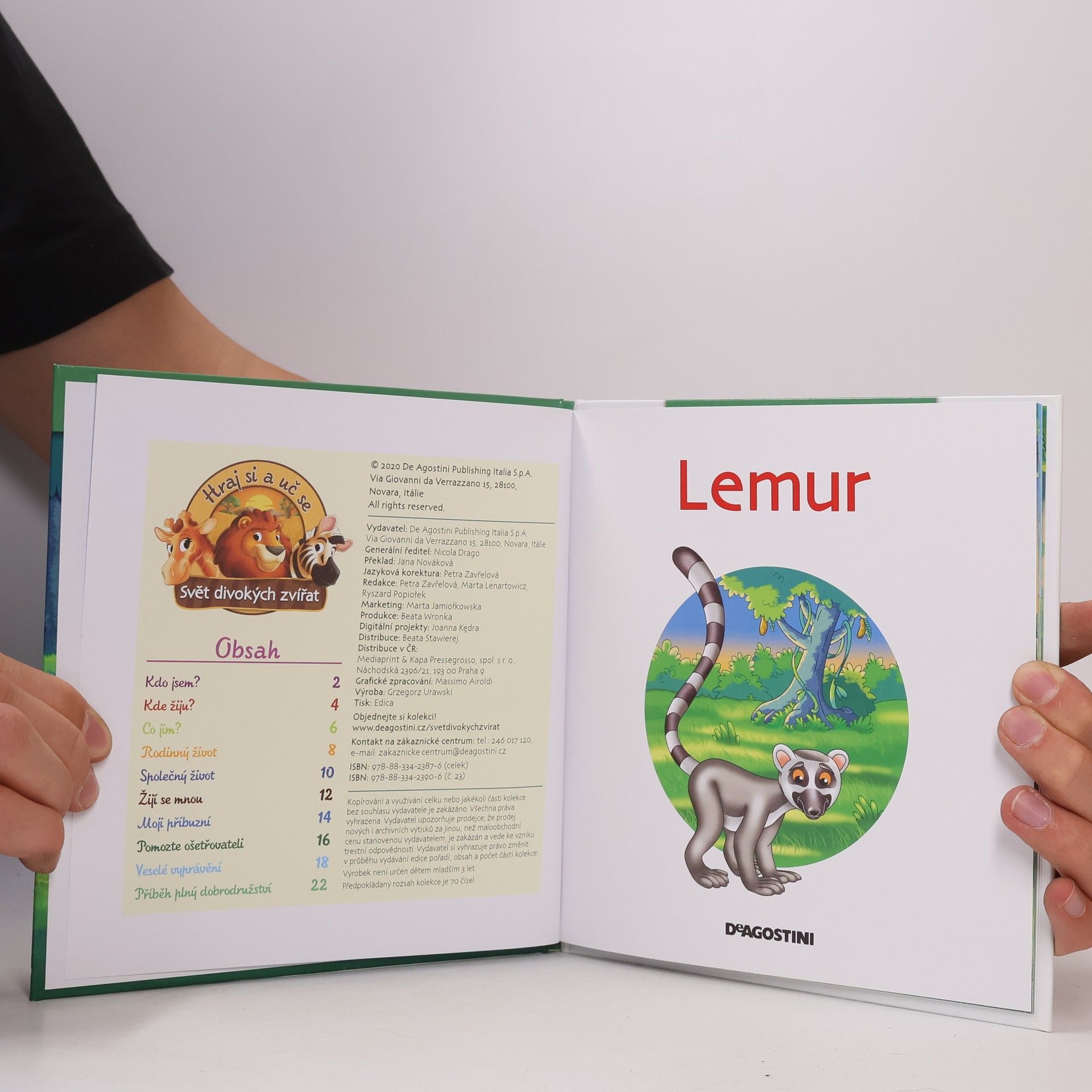 AA.VV. Bydlím v lese 23. Lemur