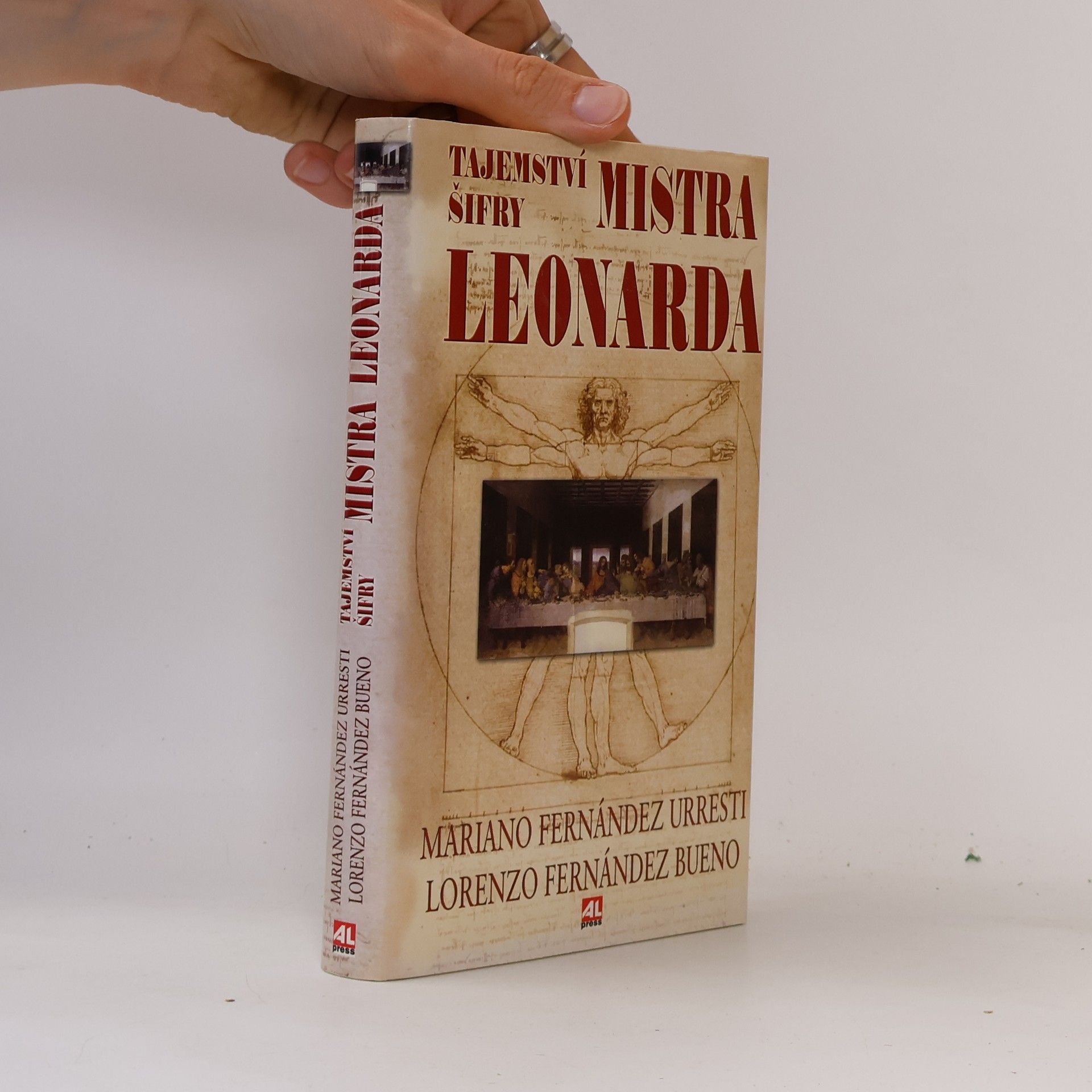 Lorenzo Fernández Bueno Tajemství šifry mistra Leonarda