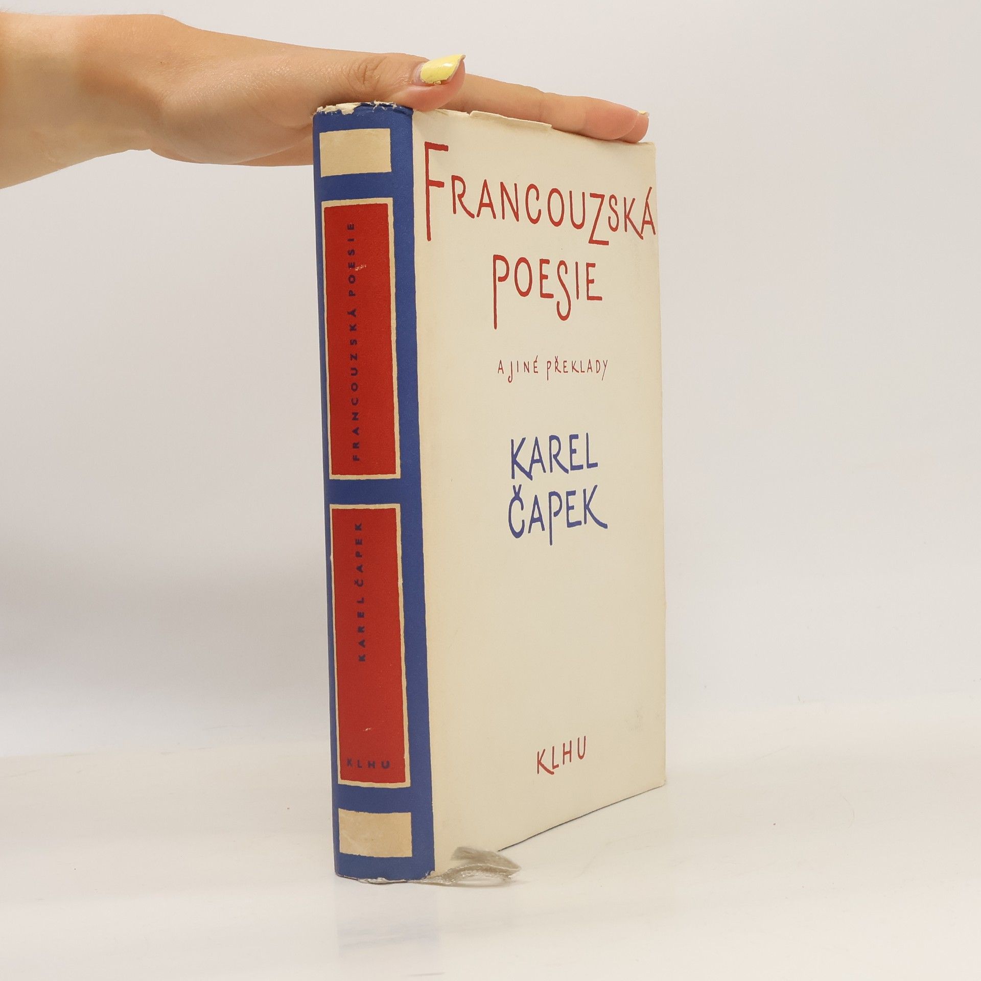 Karel Čapek Francouzská poesie a jiné překlady