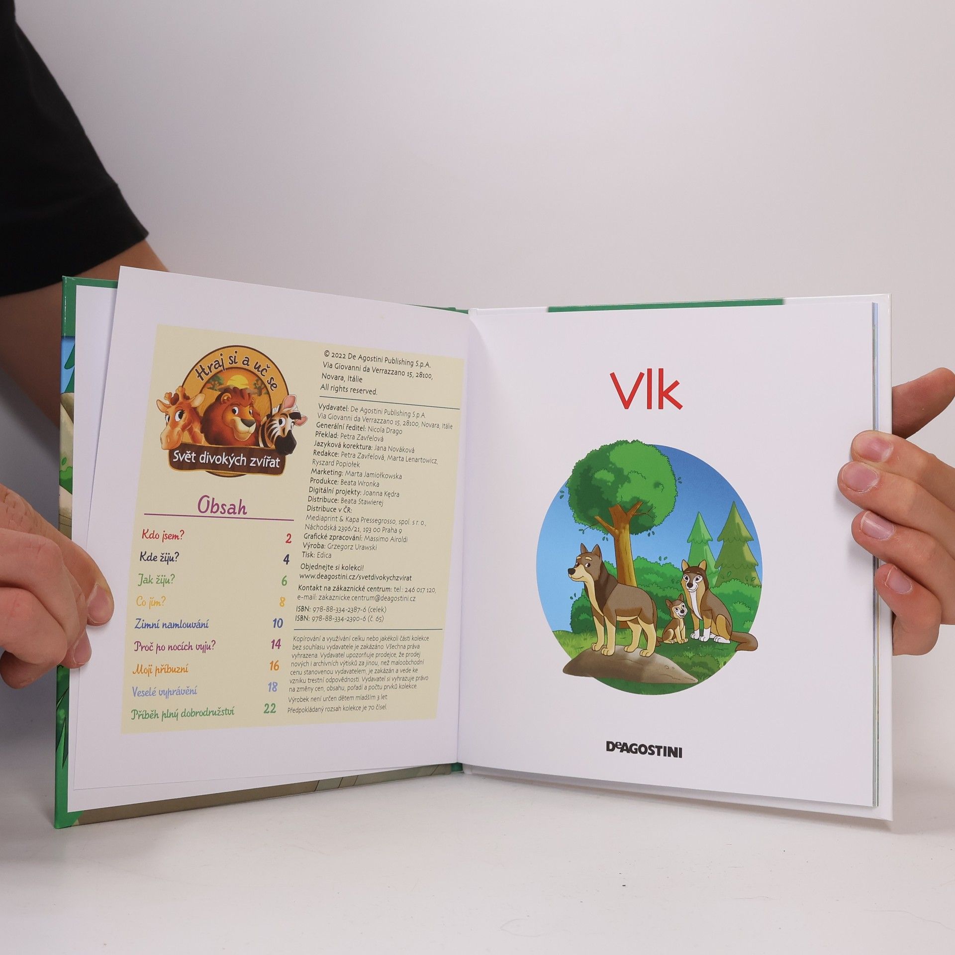 Kolektiv autorů Bydlím v lese 3. Vlk
