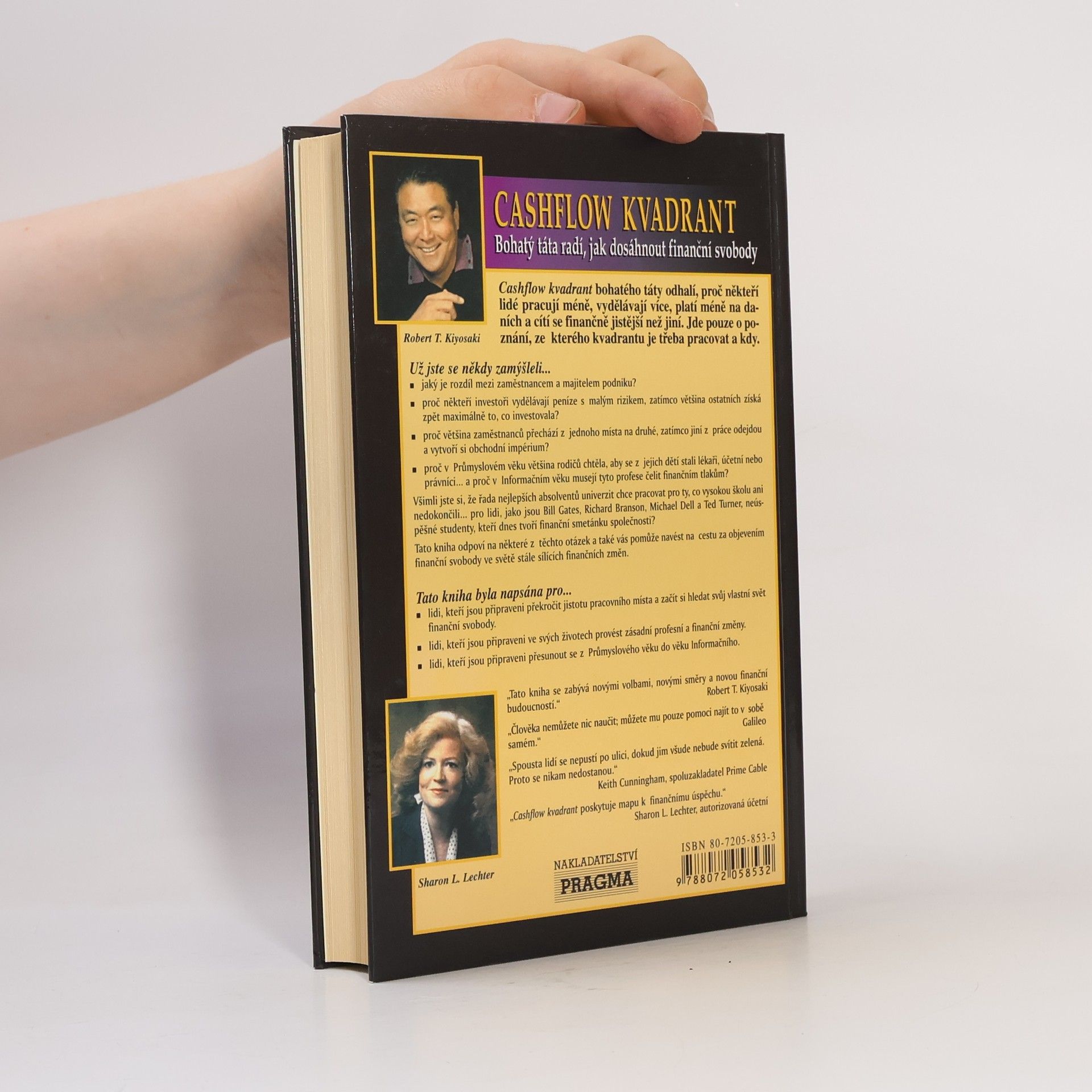 Robert T. Kiyosaki Cashflow kvadrant