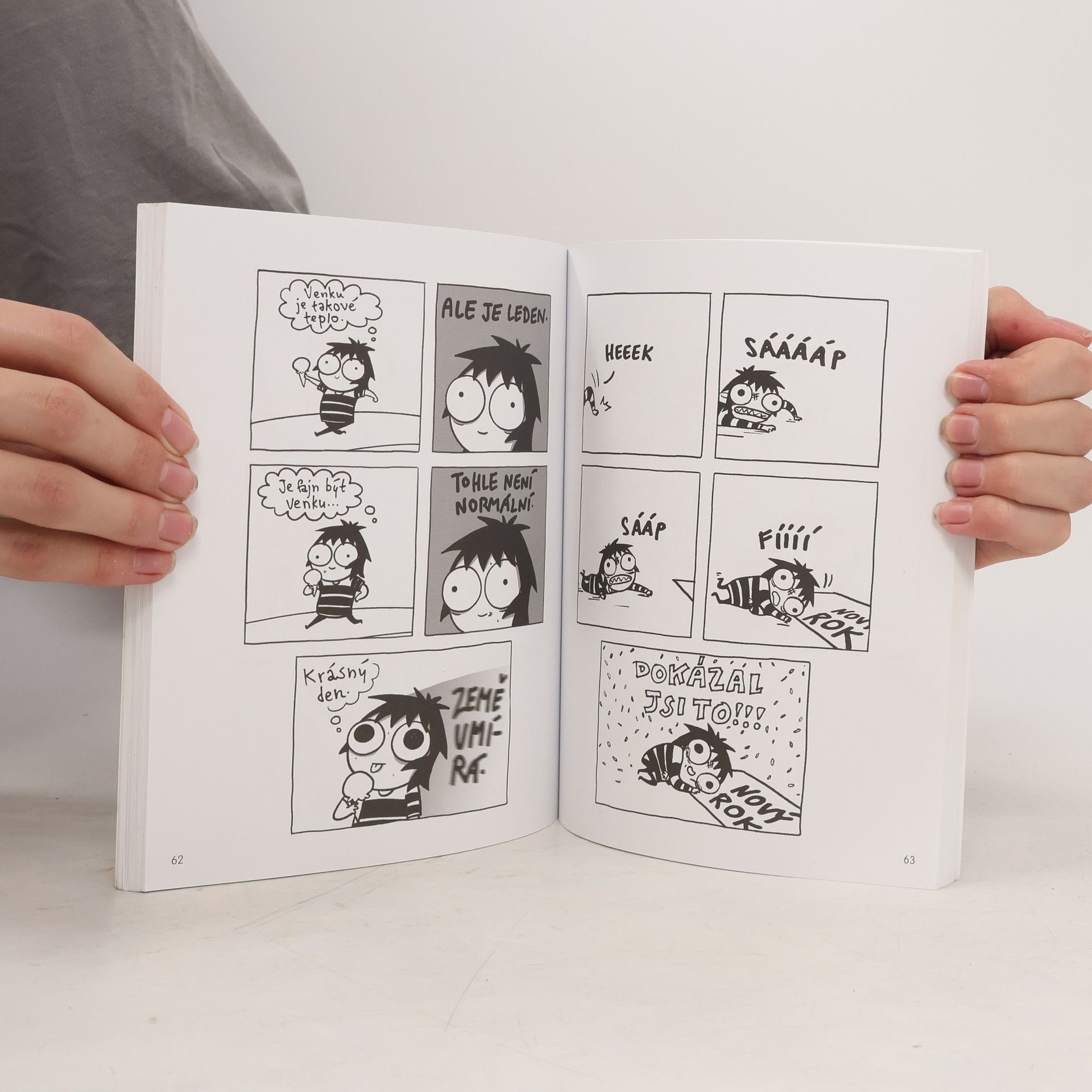 Sarah Sarah C. Andersen Kočky útočí