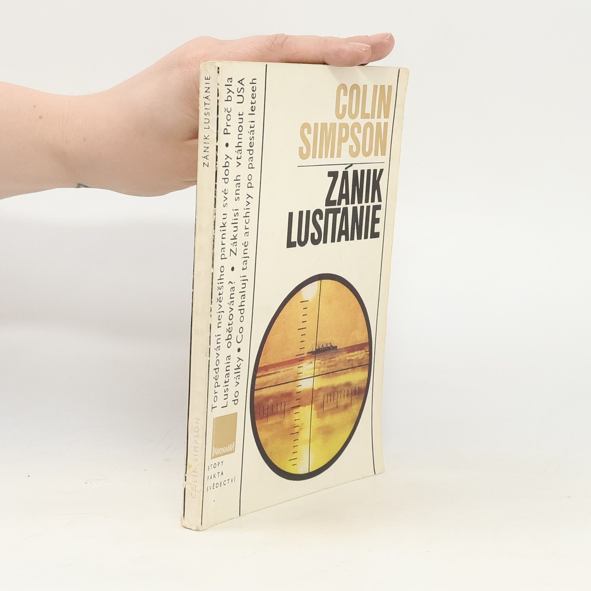 Colin Simpson Zánik Lusitanie