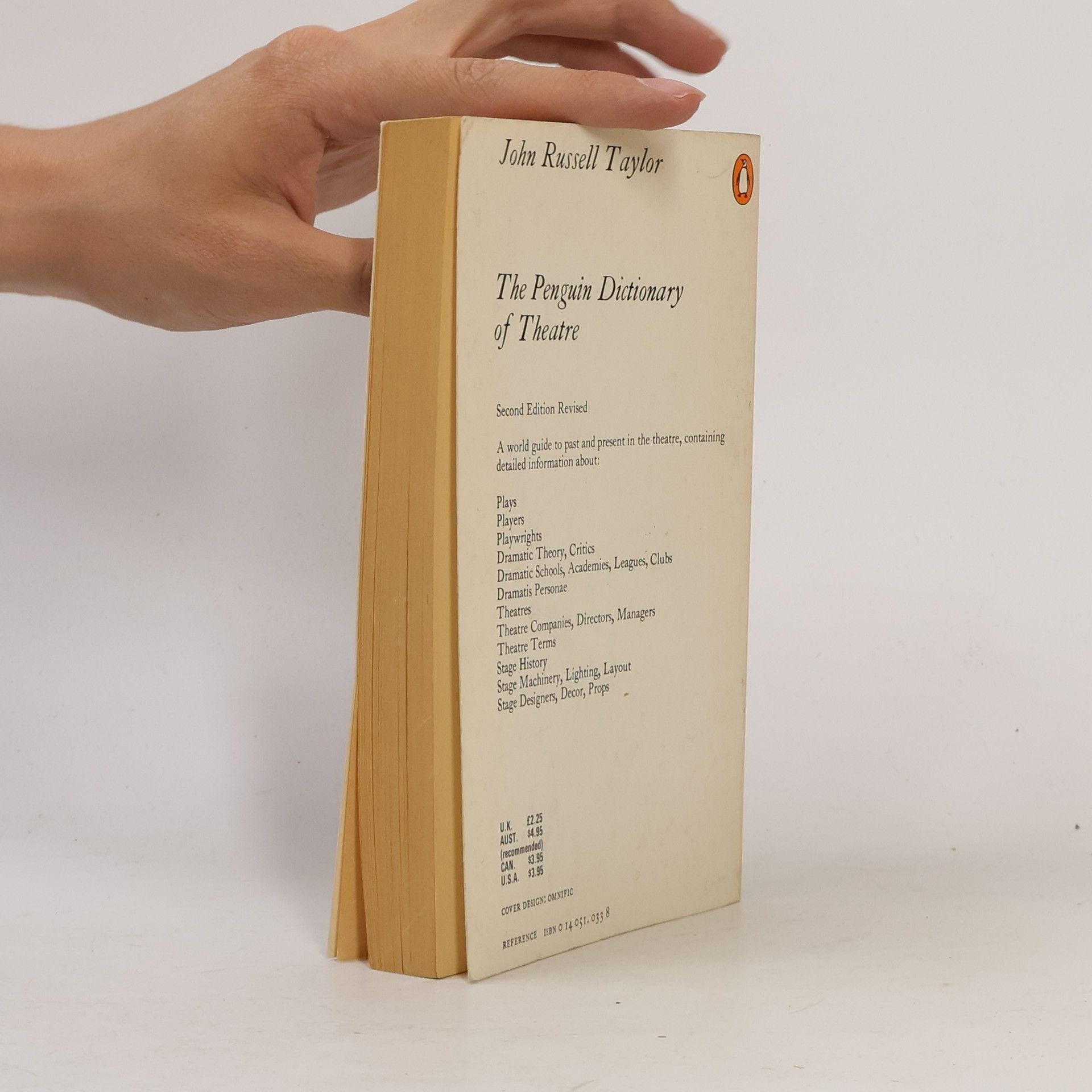 John Russell Taylor A Dictionary of the Theatre