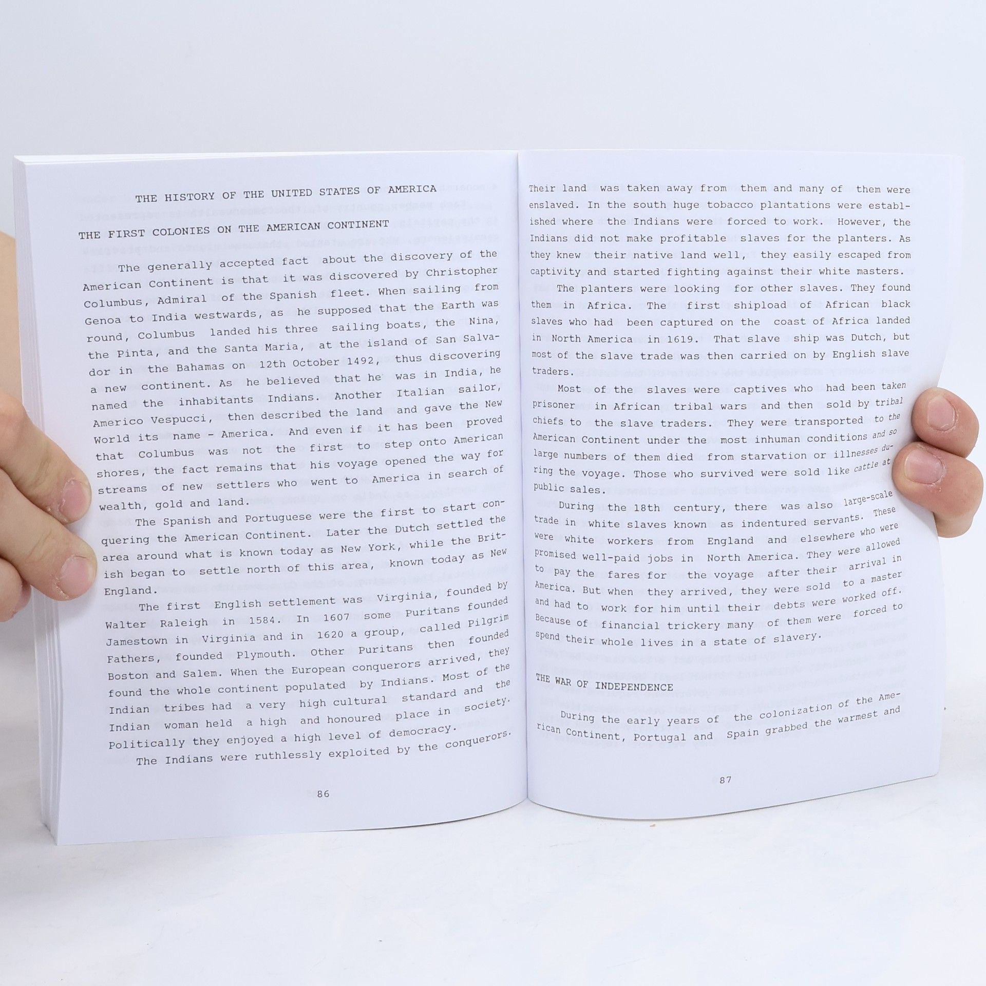 Eliška Morkesová An outline of the history of Great Britain and the United States of America