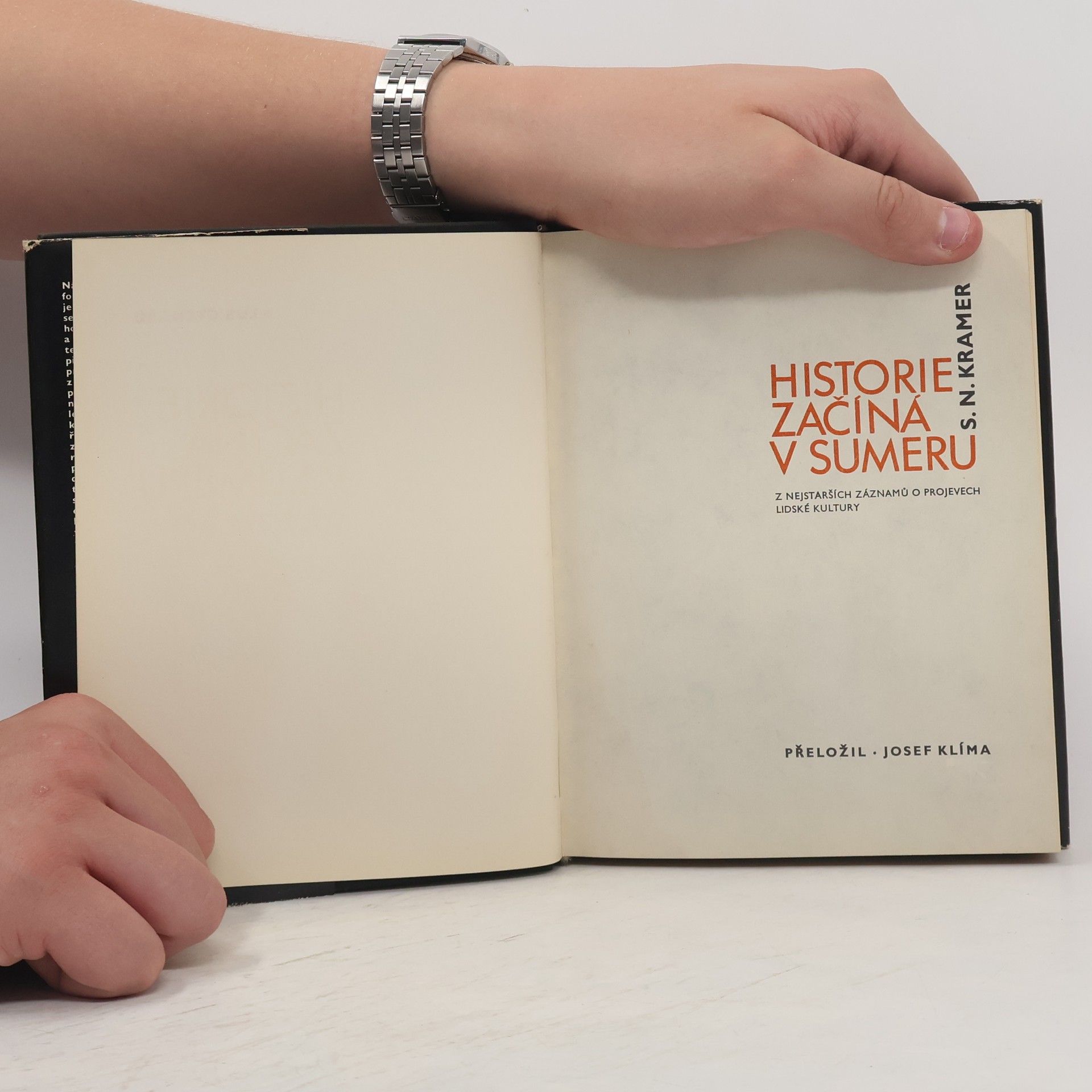 Josef Klíma Historie začíná v Sumeru