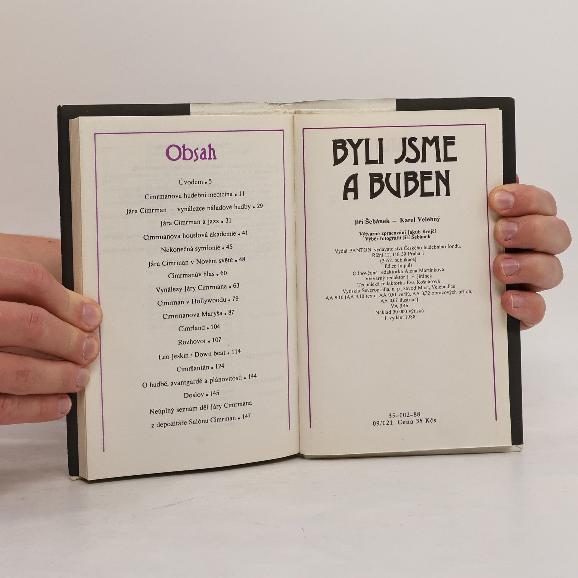 Jiří Šebánek Byli jsme a buben