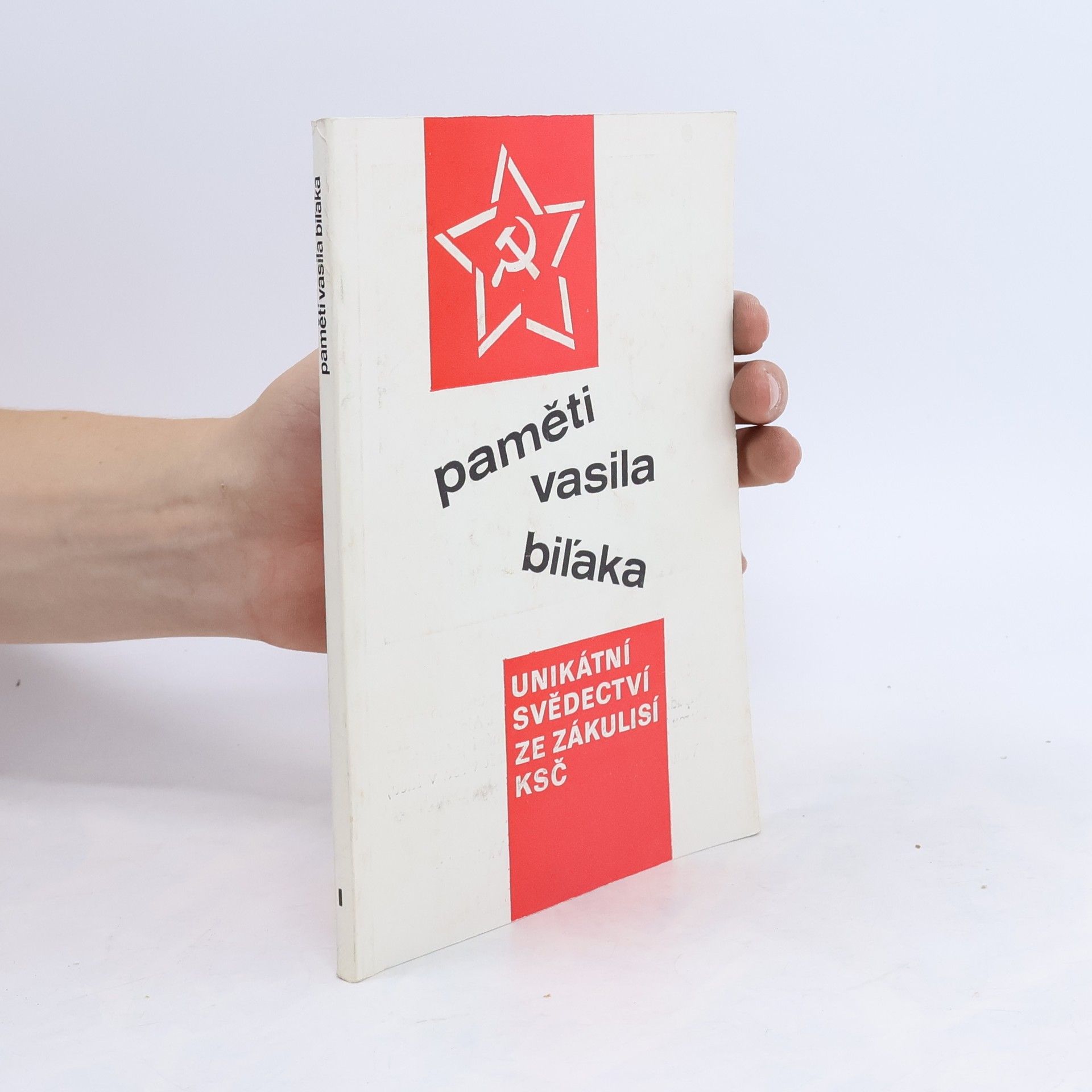 Jindřich Bílovský Paměti Vasila Biľaka. I.