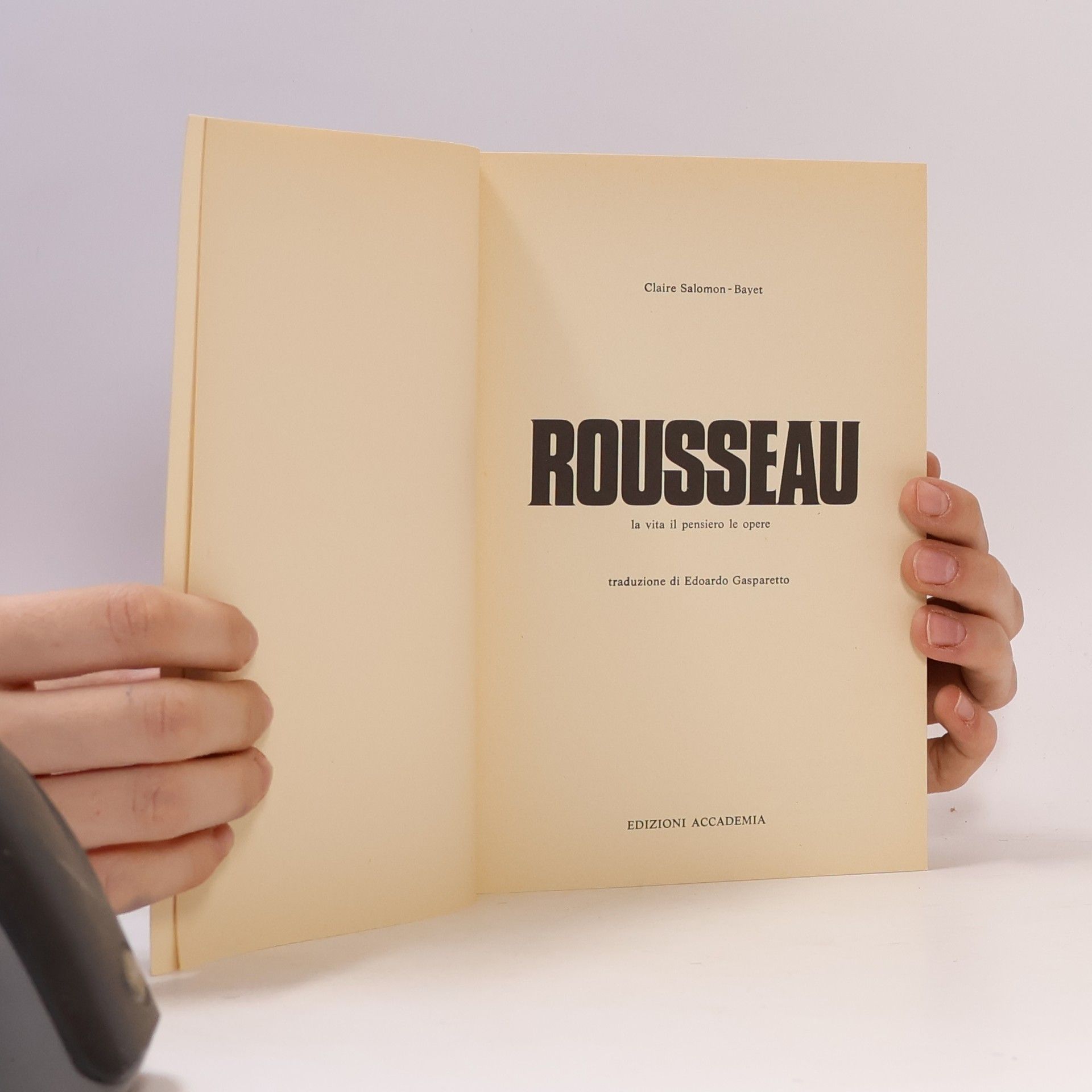 Claire Salomon-Bayet Rousseau