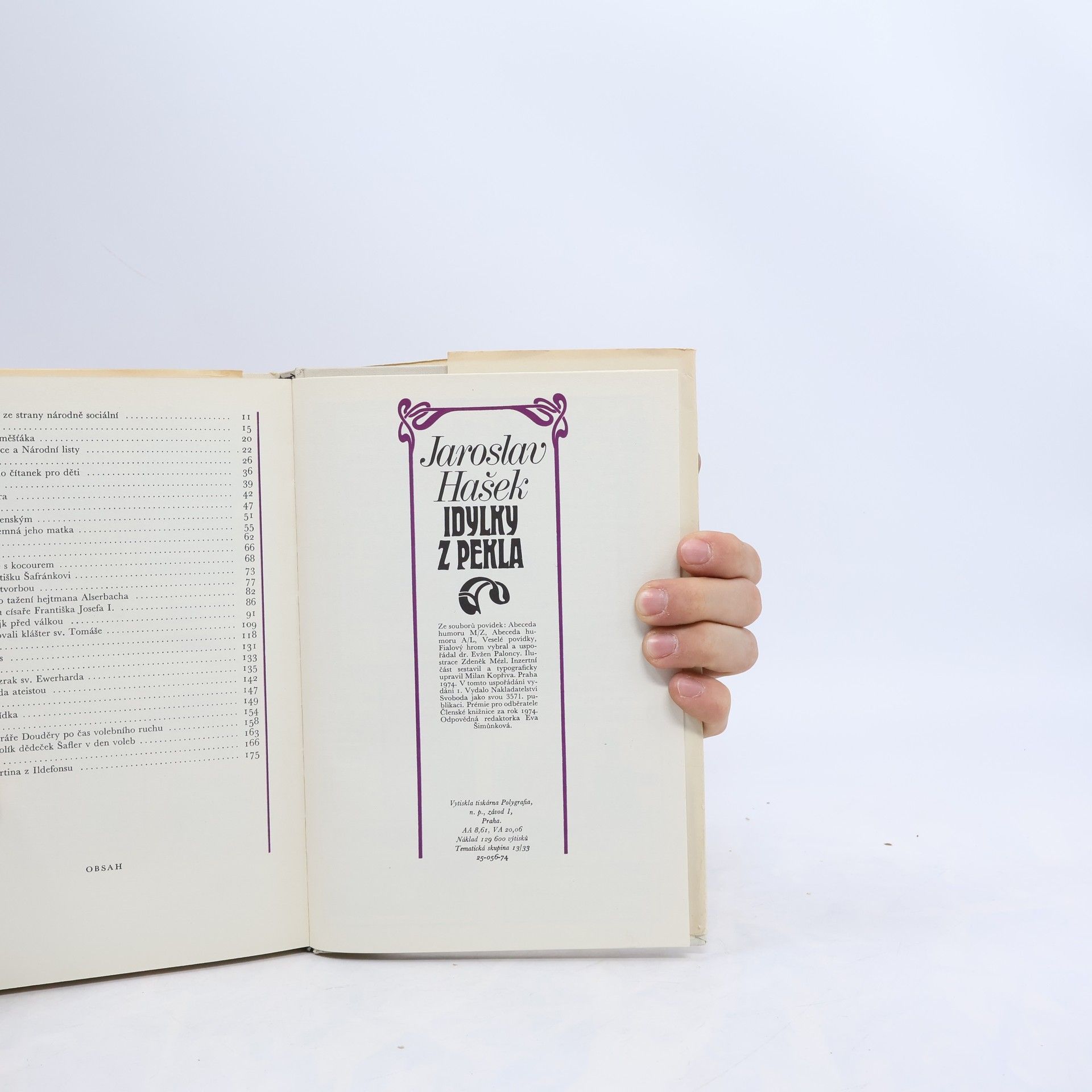 Jaroslav Hašek Idylky z pekla
