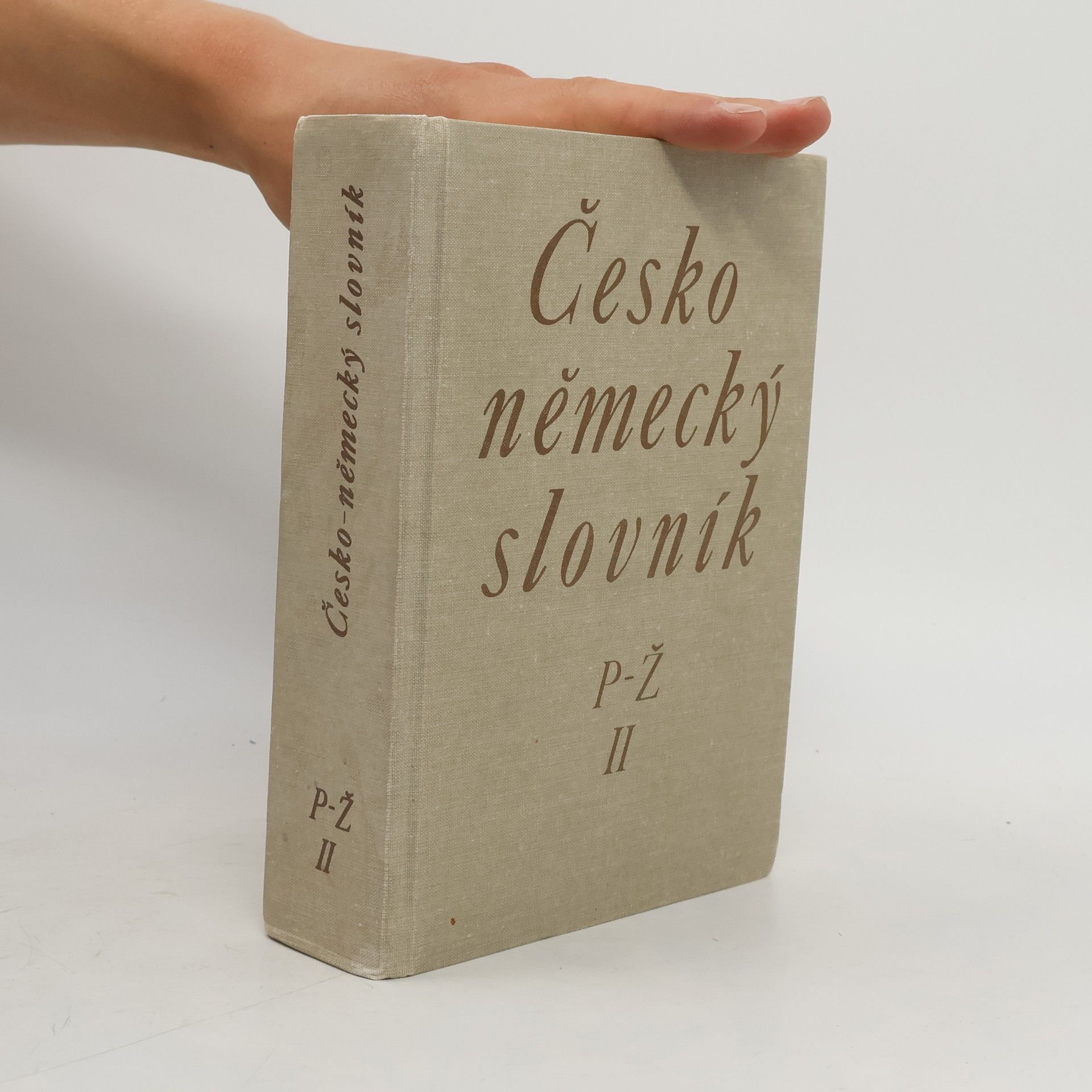 Hugo Siebenschein Česko-německý slovník 2. P-Ž