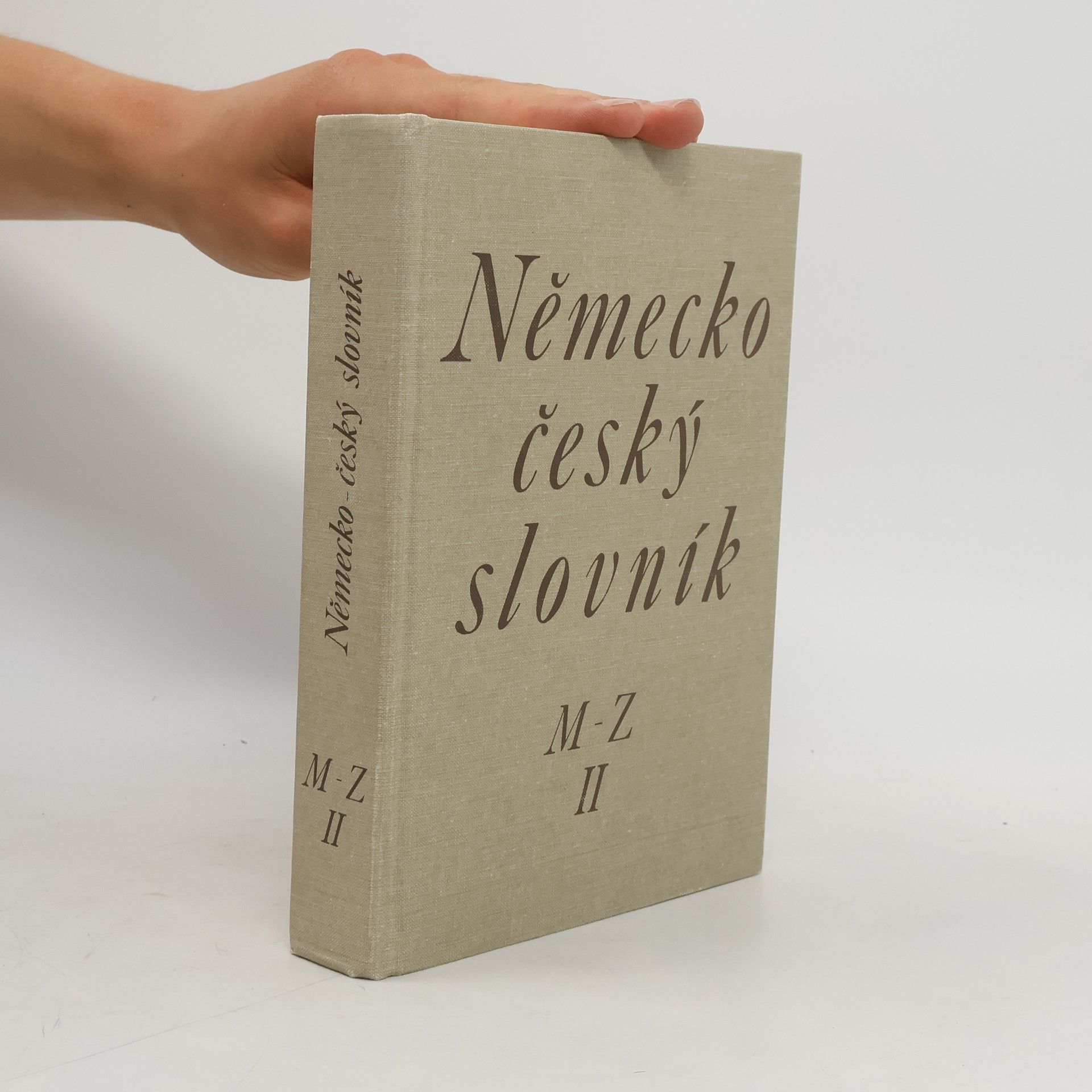 Hugo Siebenschein Německo-český slovník II. M-Z