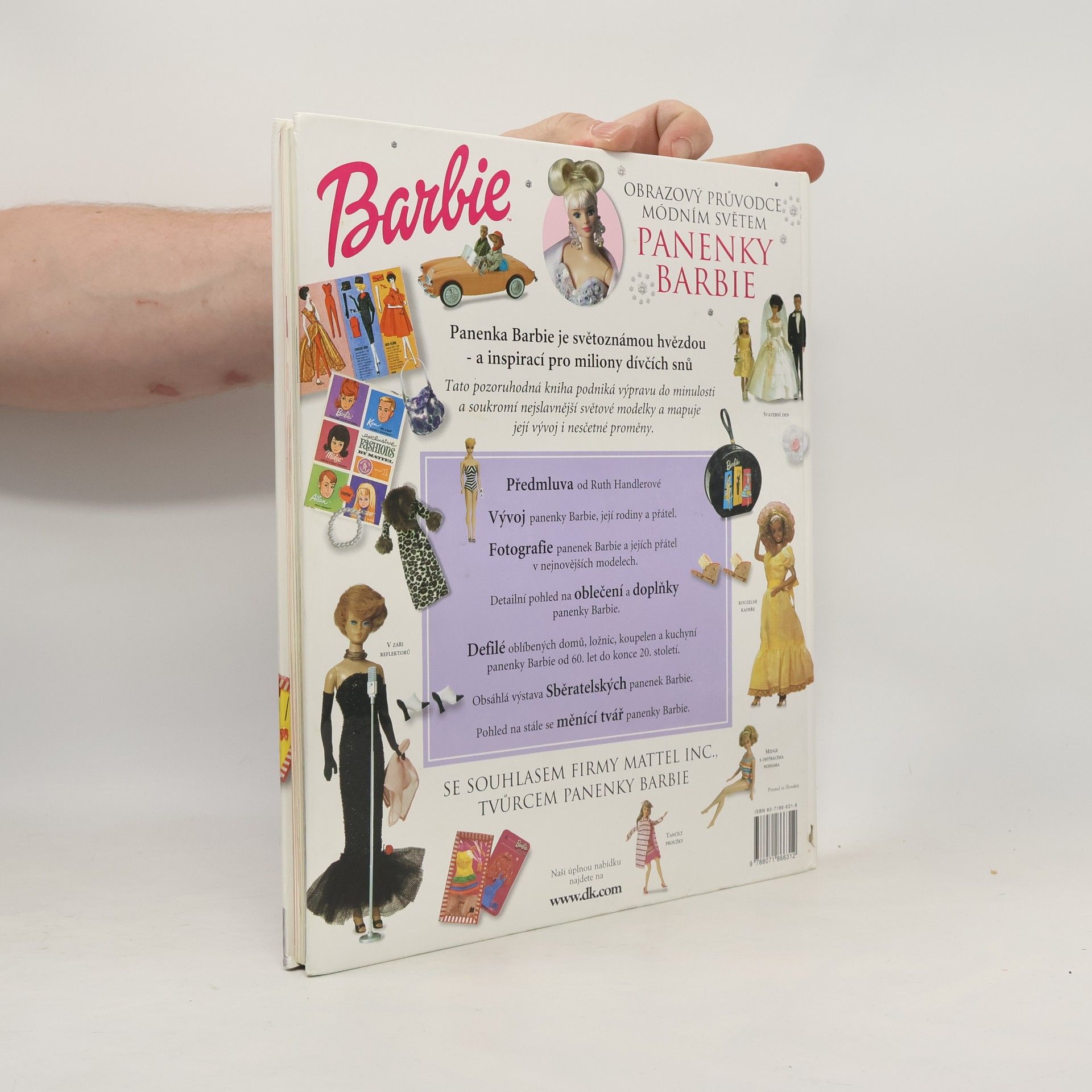 Lisa Lanzarini Obrazový průvodce módním světem Barbie