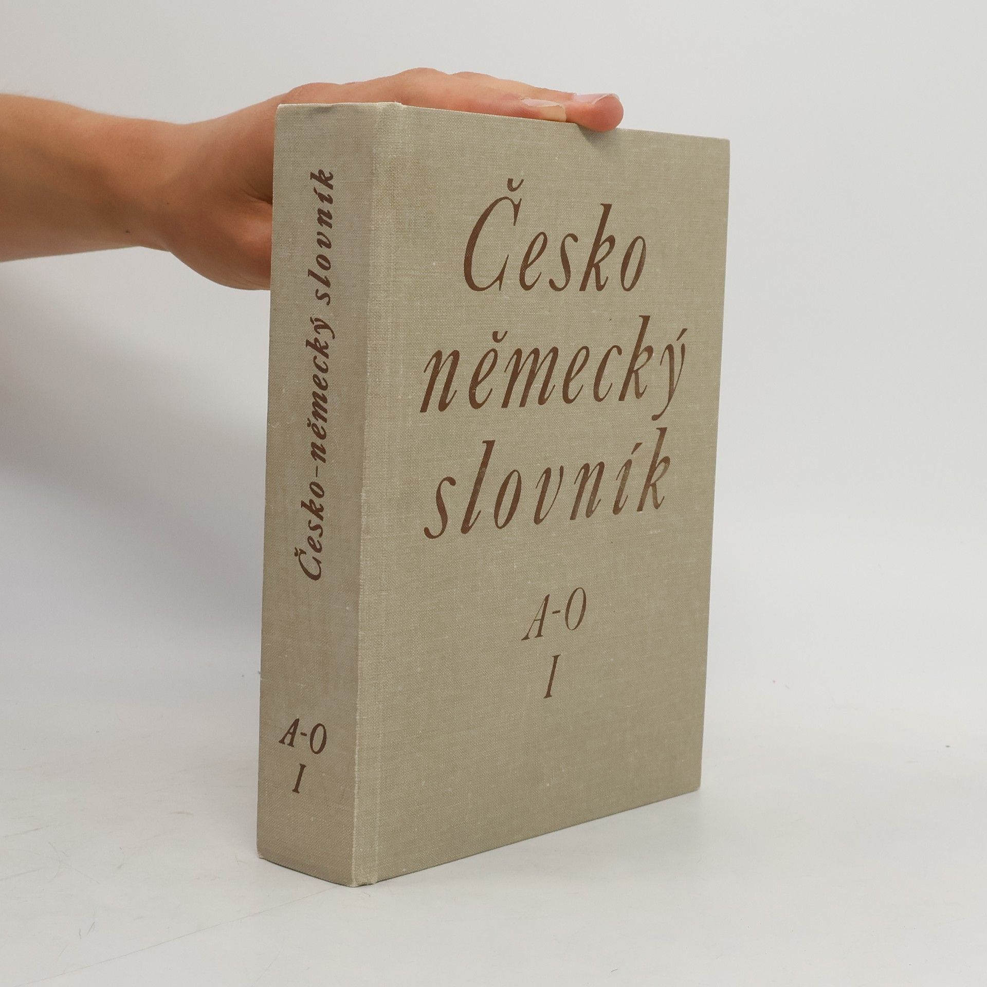 Kolektiv autorů Česko-německý slovník 1. díl A-O