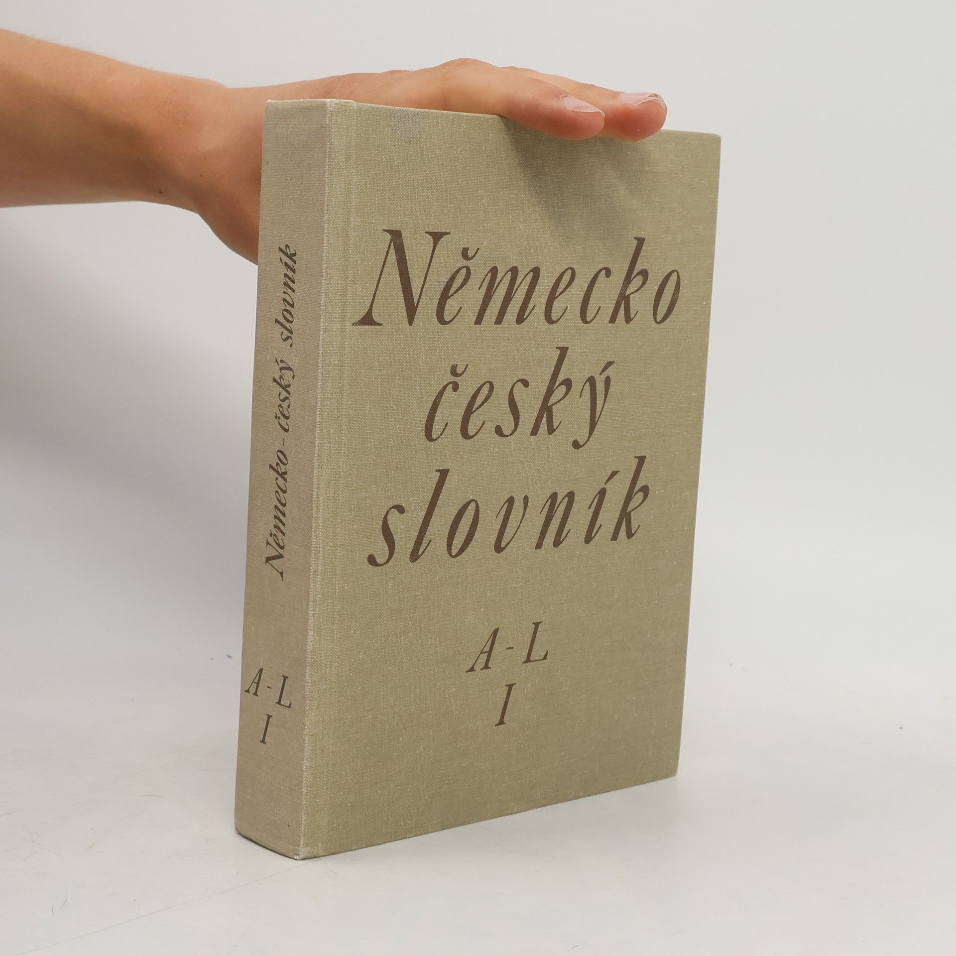 Autorenkollektiv Německo-český slovník I. A-L