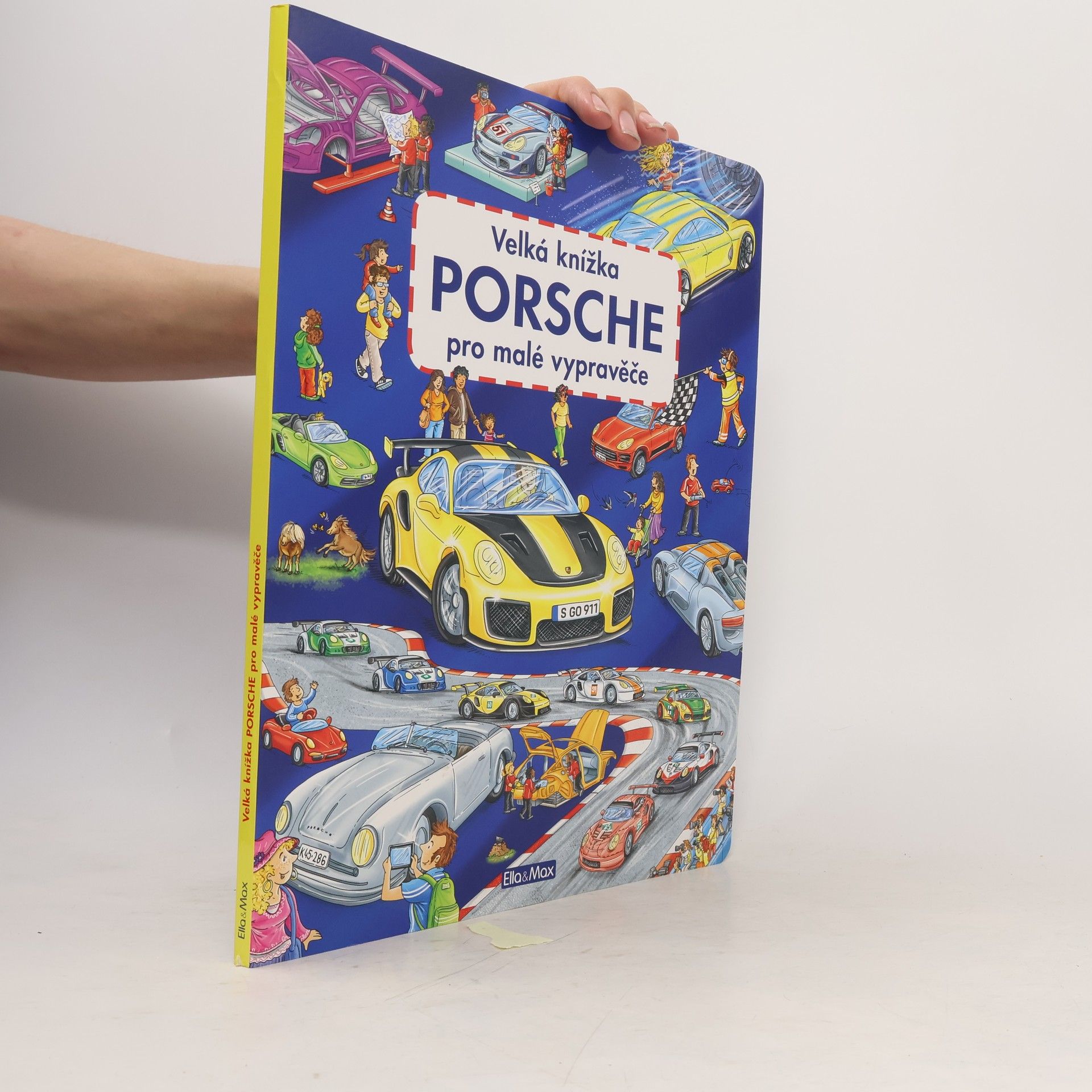 Stefan Lohr Velká knížka PORSCHE pro malé vypravěče