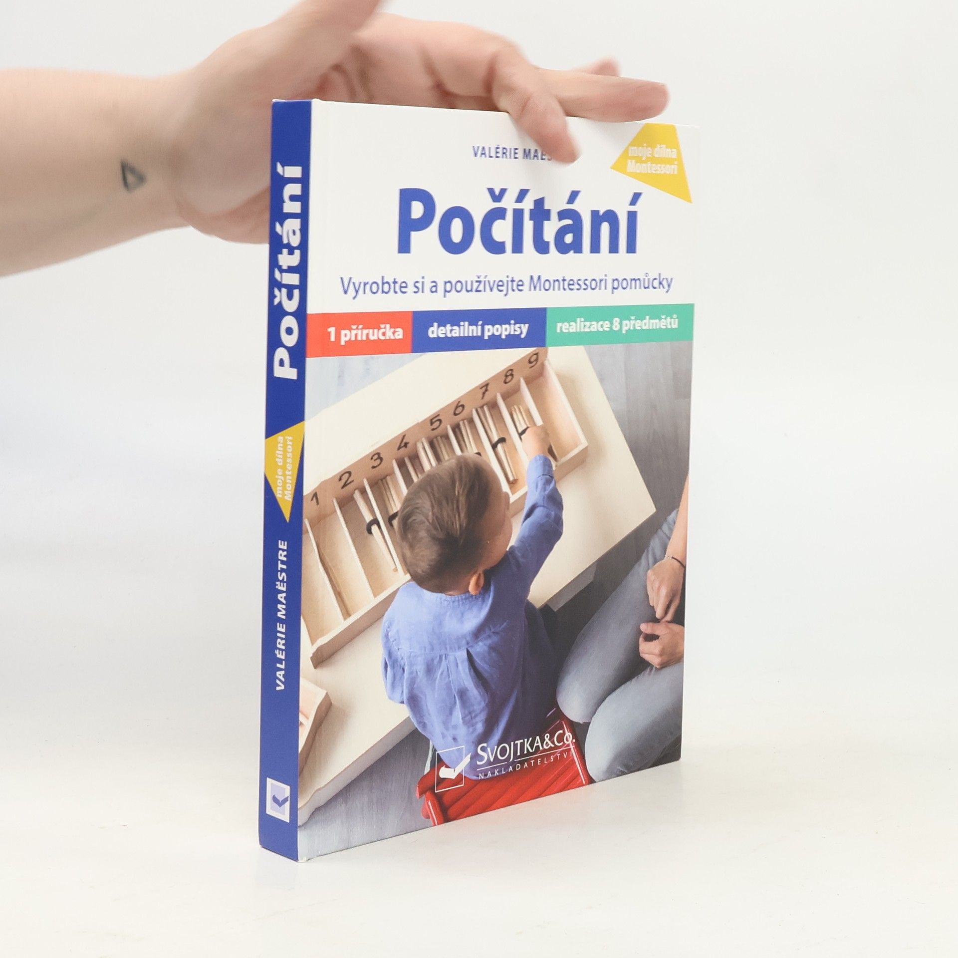 Počítání : vyrobte si a používejte Montessori pomůcky