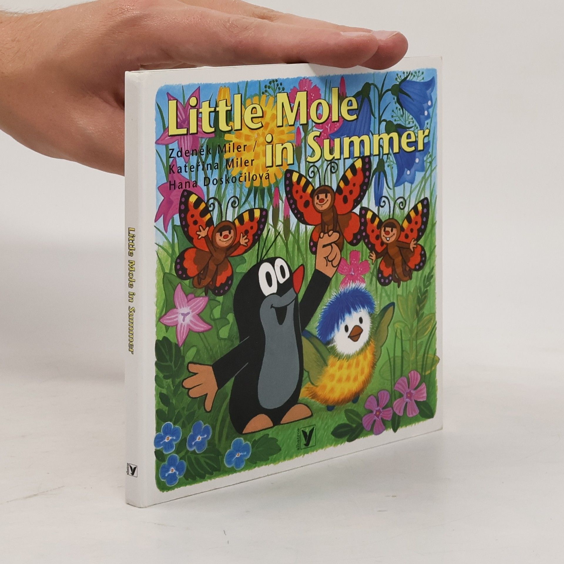 Little mole in summer