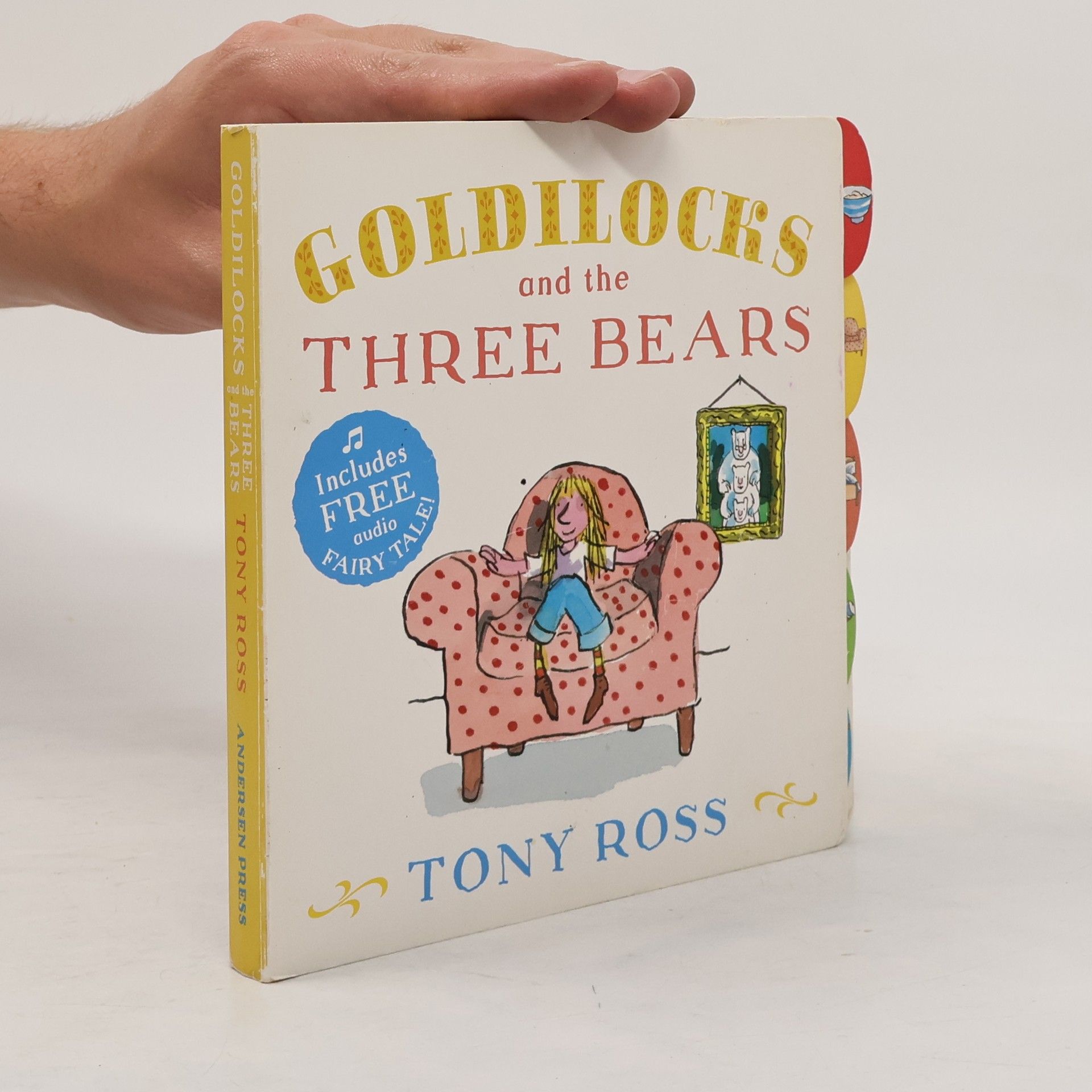 Tony Ross My Favourite Fairy Tales Board Book - 1: Goldilocks And The Three Bears