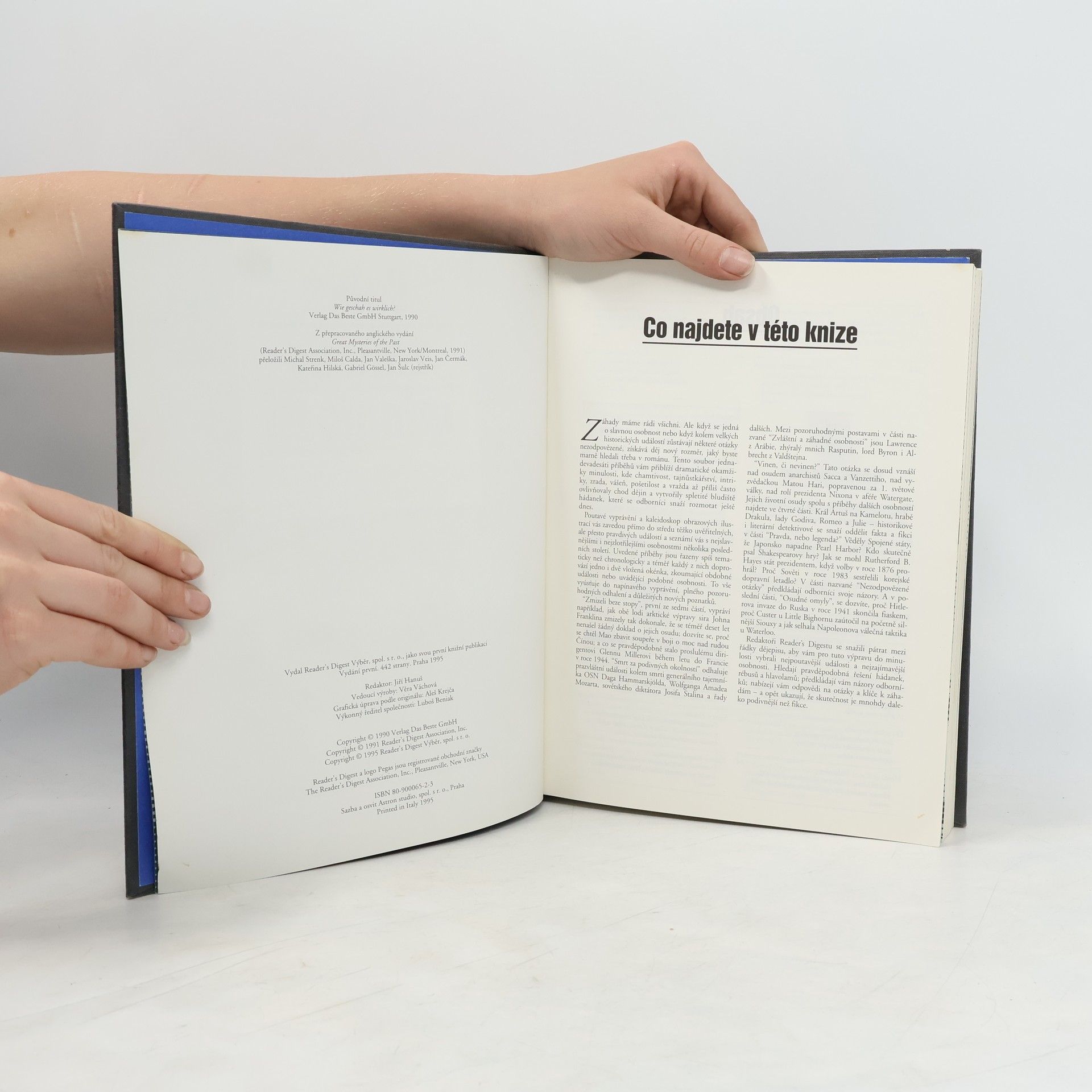 Autorenkollektiv Velké záhady minulosti