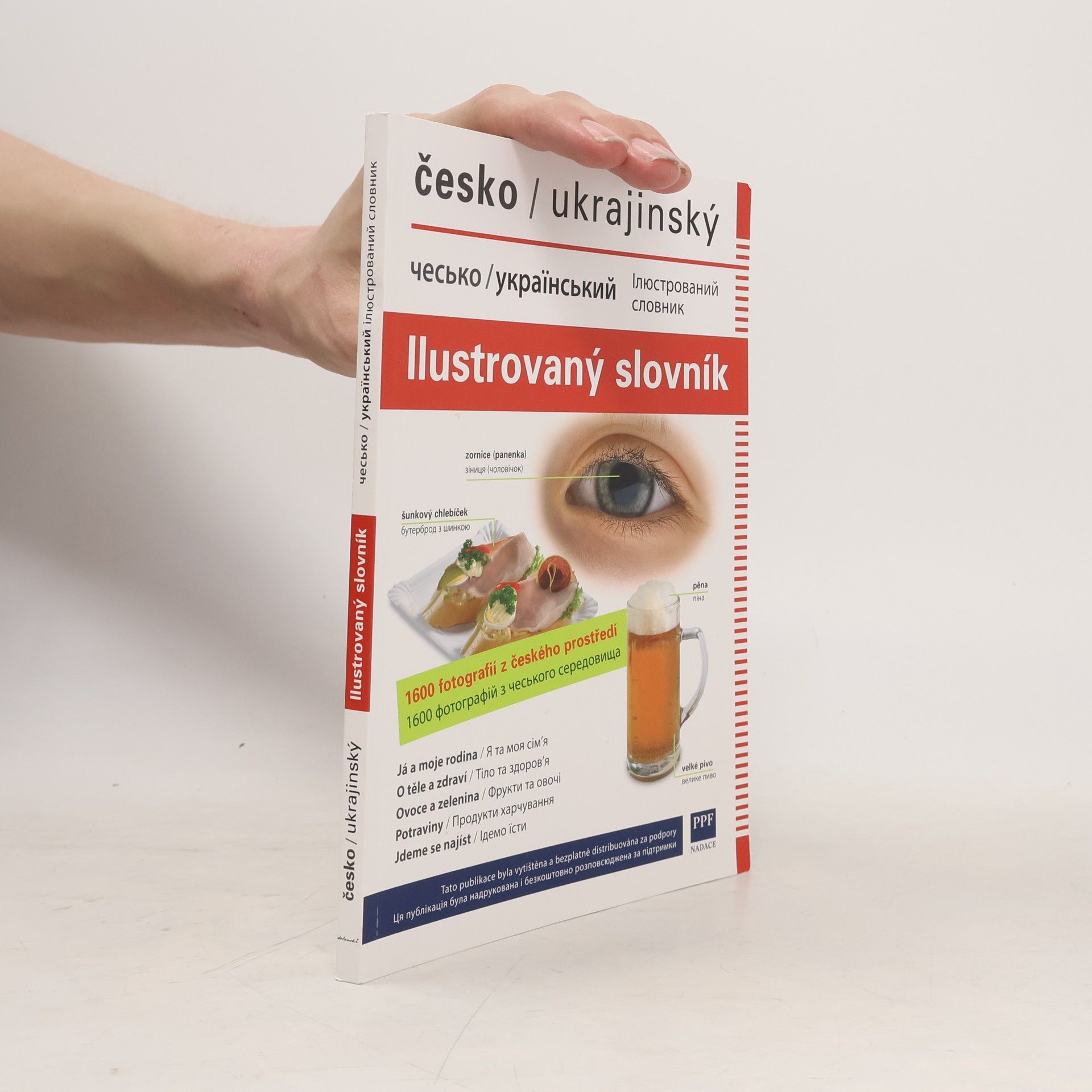 Jana Dolanská Hrachová Česko-ukrajinský ilustrovaný slovník