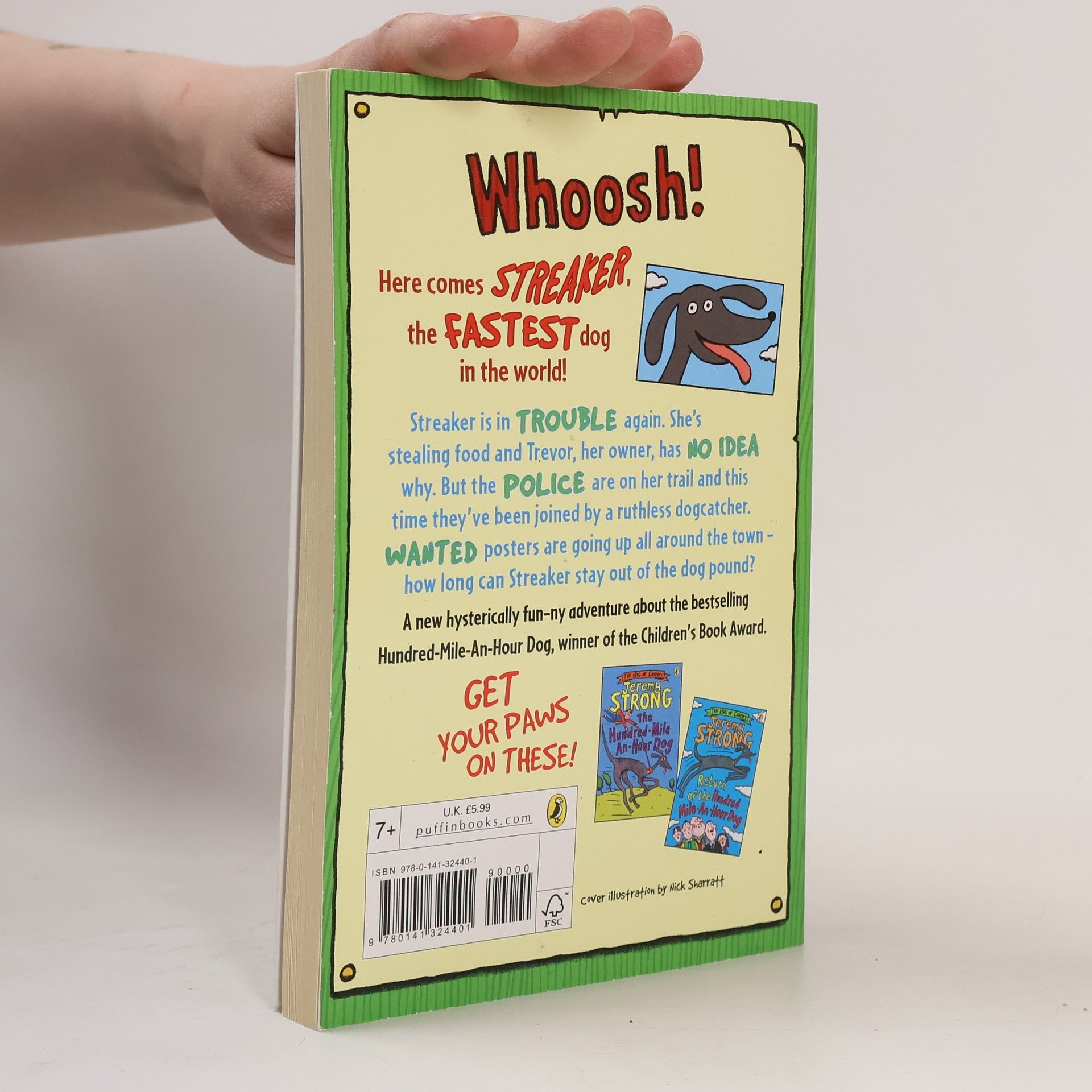 Jeremy Strong Wanted! The Hundred-Mile-An-Hour Dog