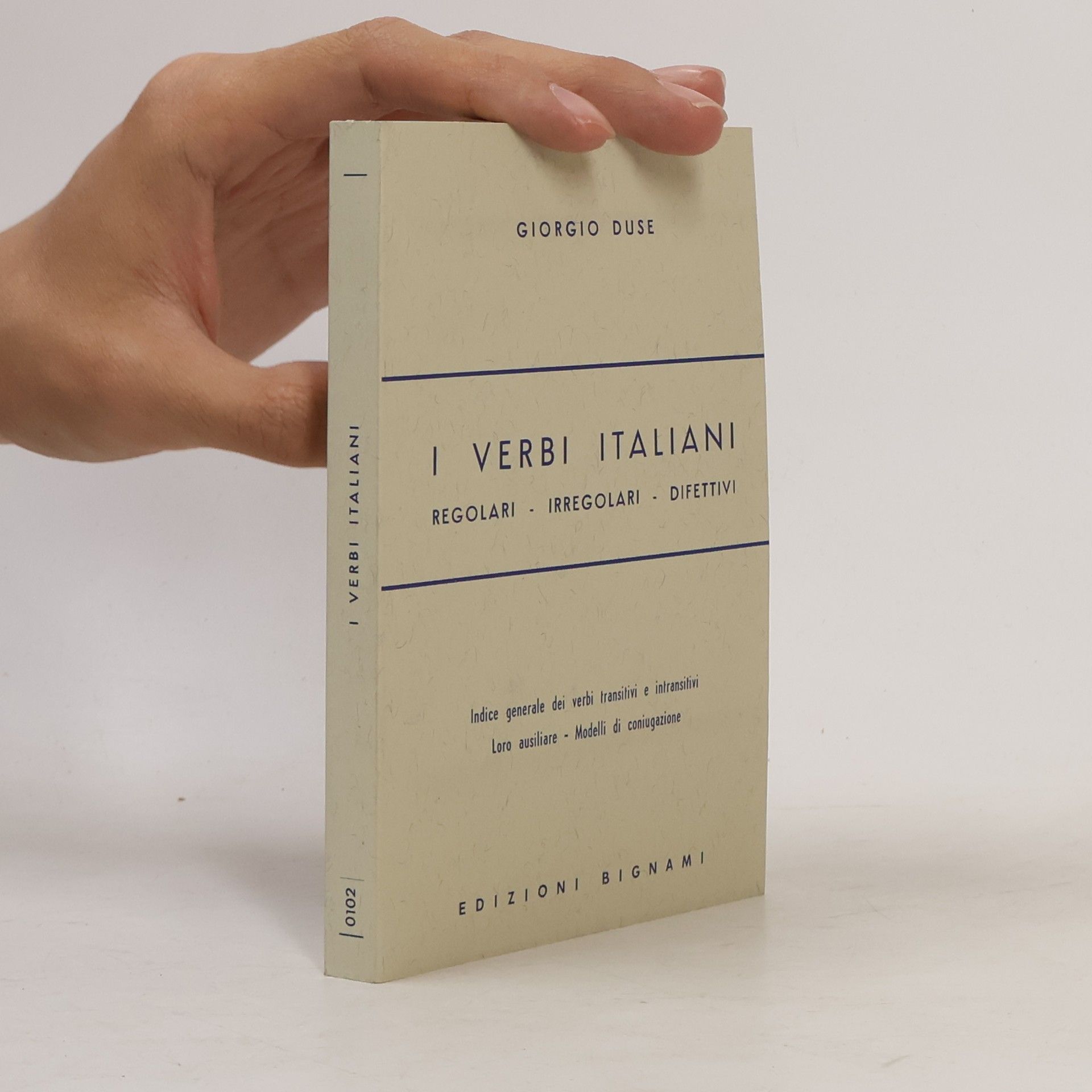 Giorgio Duse I verbi italiani