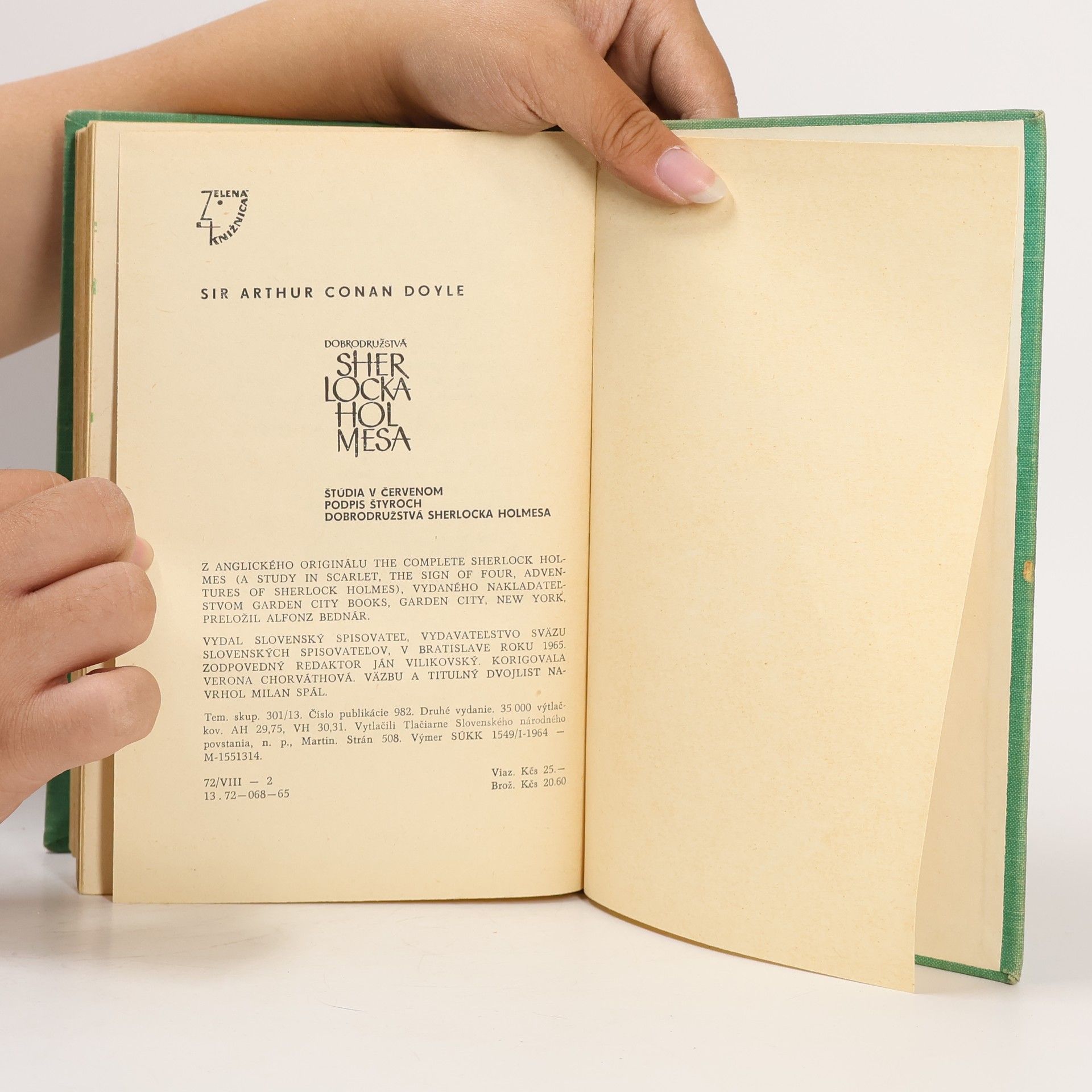 Arthur Conan Doyle Dobrodružstvá Sherlocka Holmesa 1