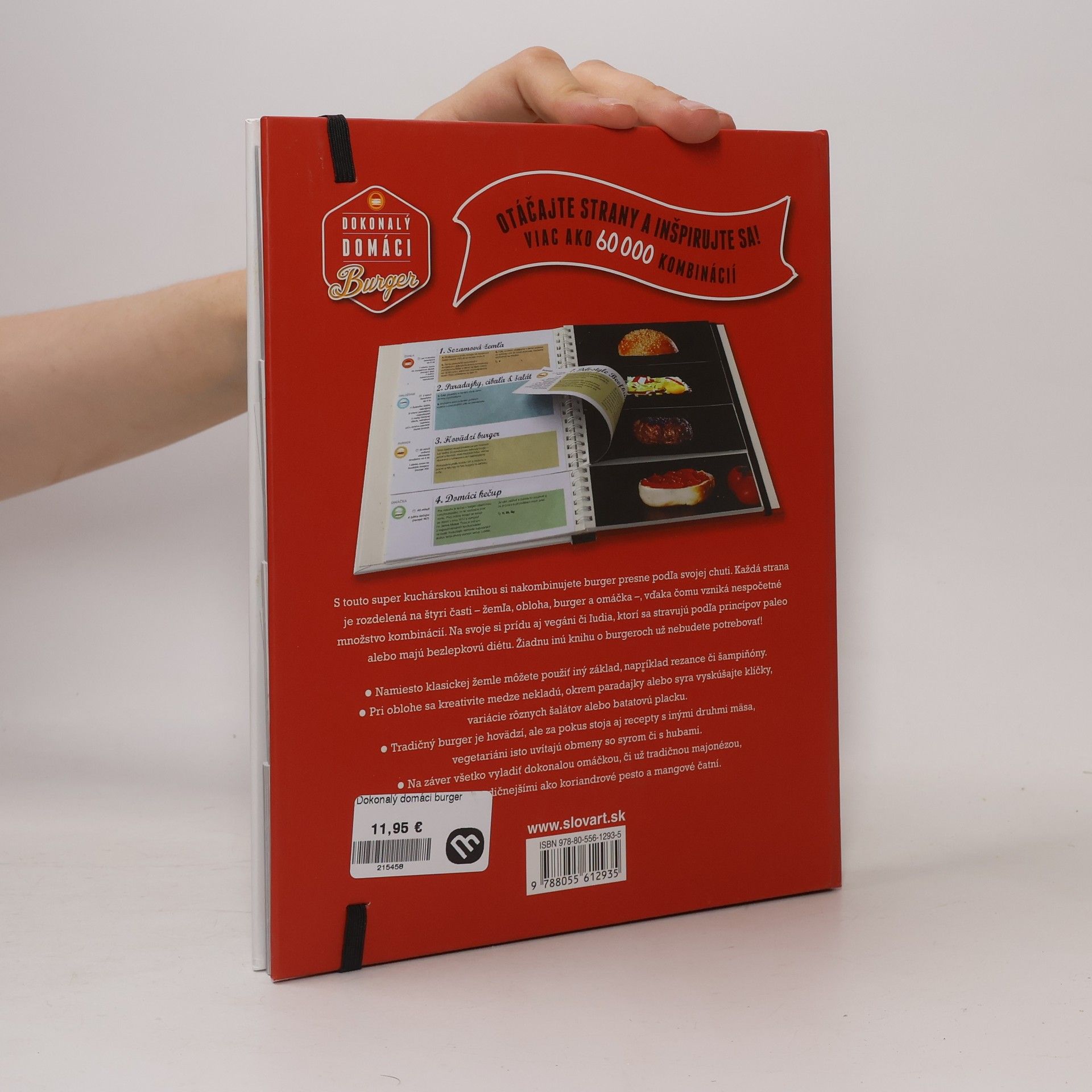 Vicki Smallwood Dokonalý domáci burger - mäsový, vegetariánsky, paleo, bezplekový