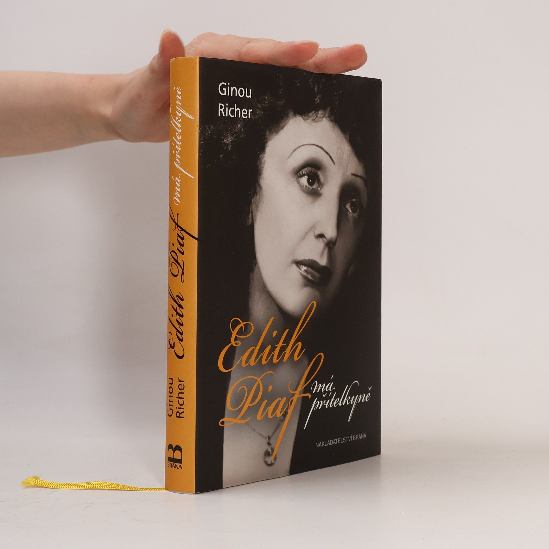 Ginou Richer Edith Piaf, má přítelkyně
