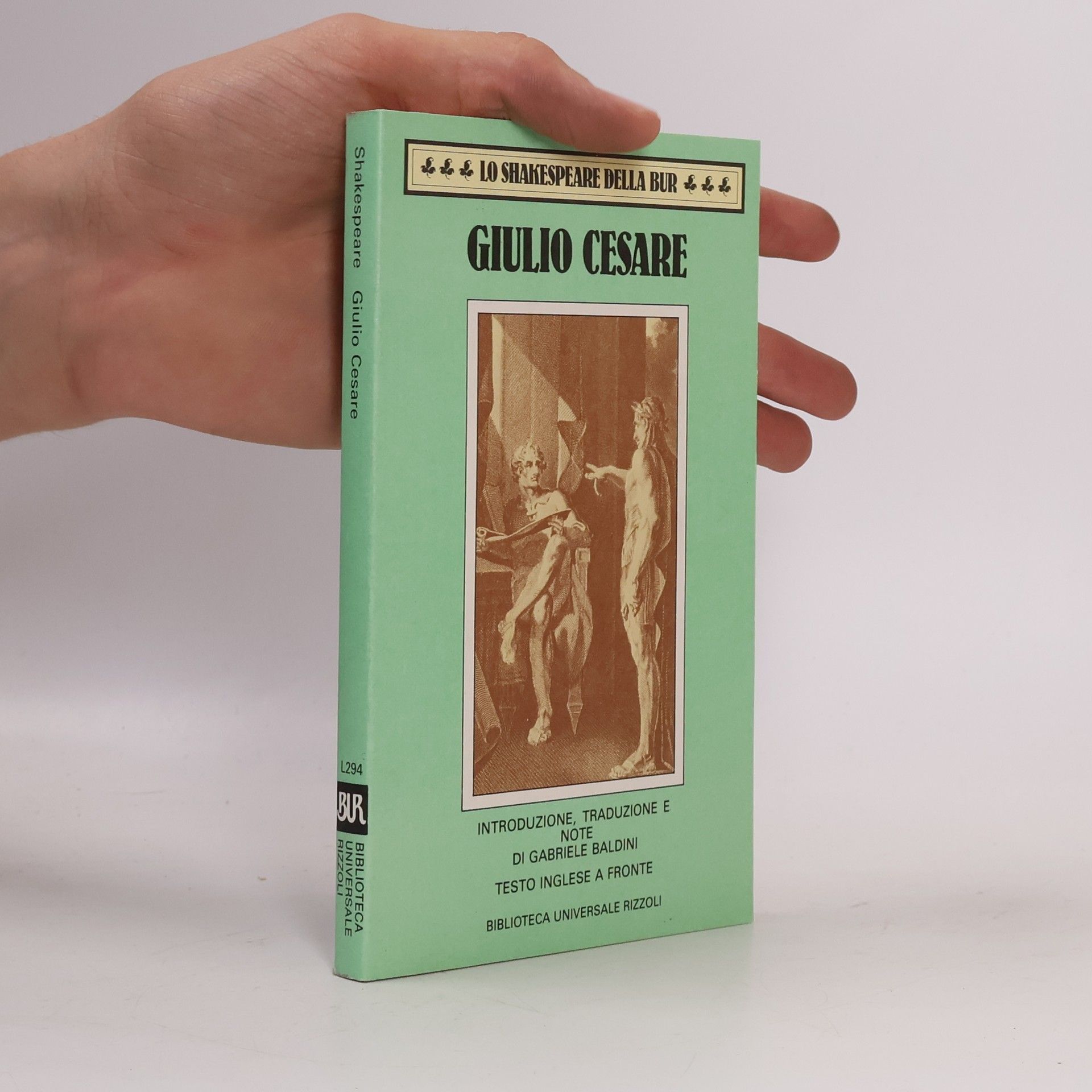 Gabriele Baldini Giulio Cesare. Testo inglese a fronte