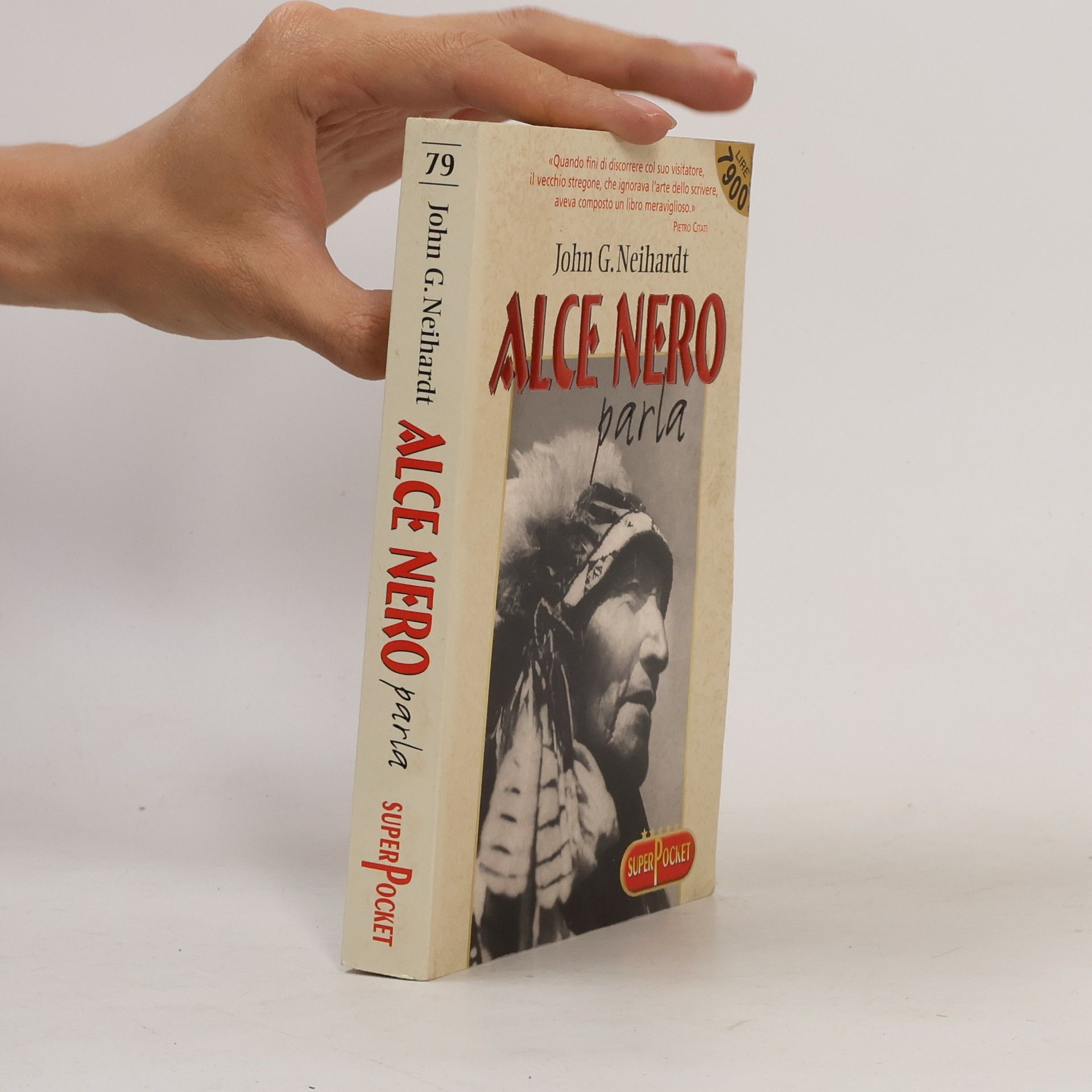 John G. Neihardt Alce Nero parla