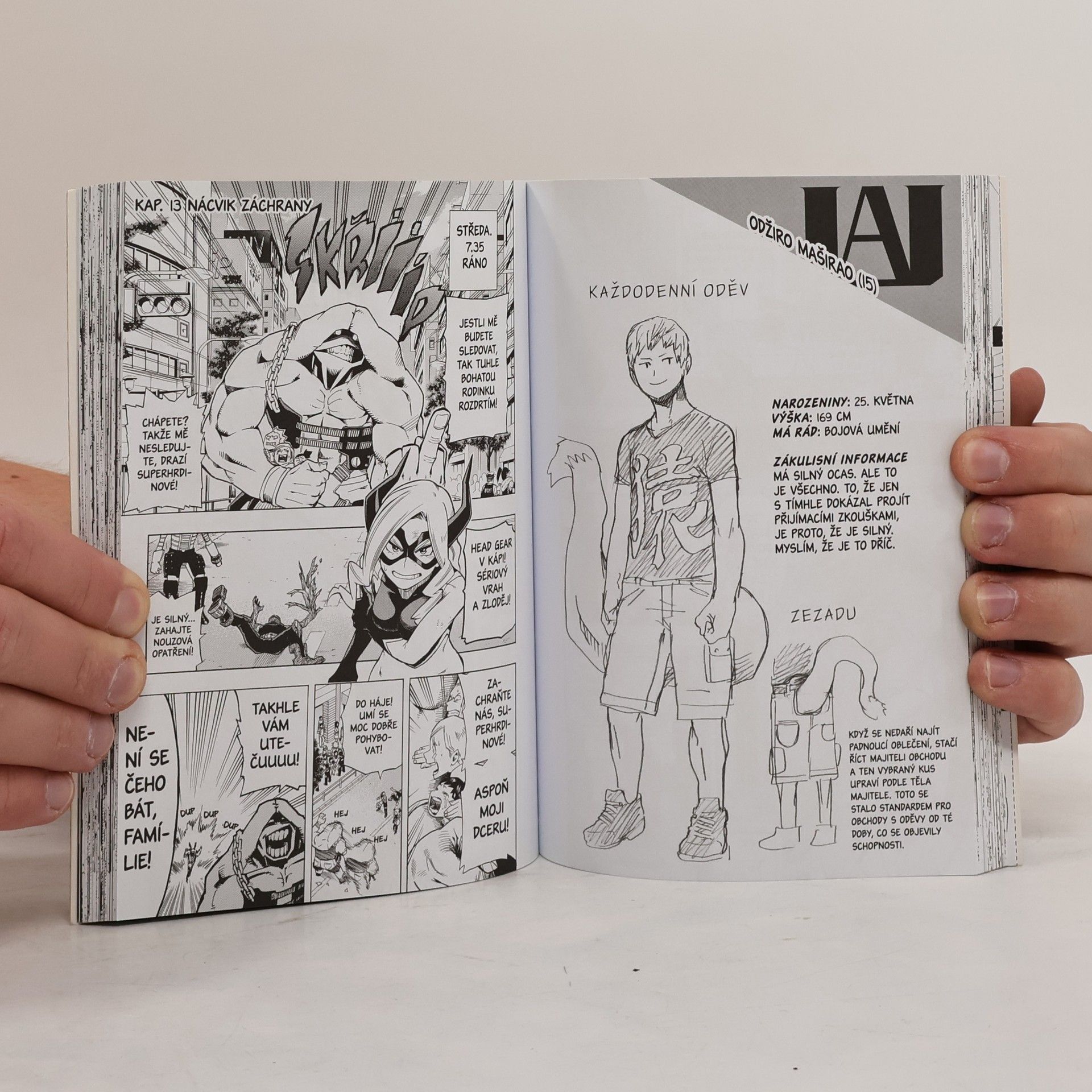 Kōhei Horikoshi My Hero Academia. Svazek 2, Vzpoura otravného šprta