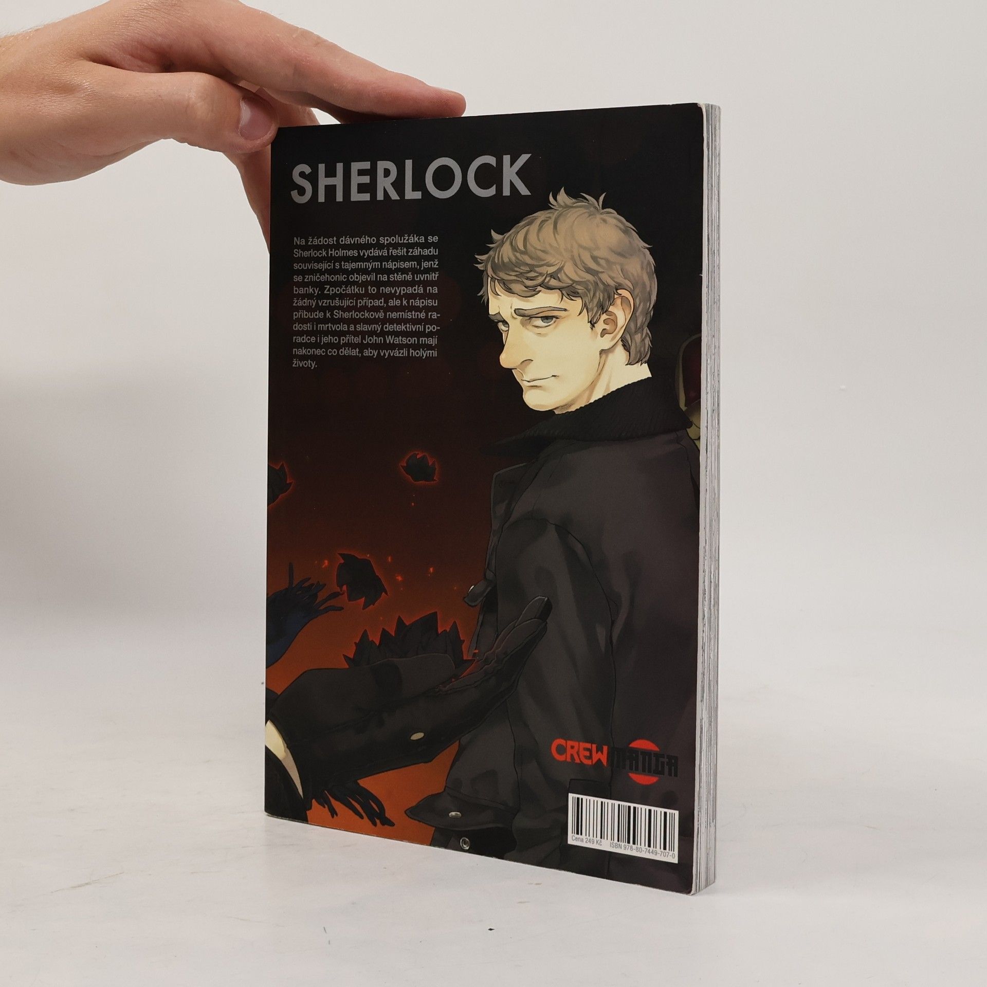 Steven Moffat Sherlock. Slepý bankéř