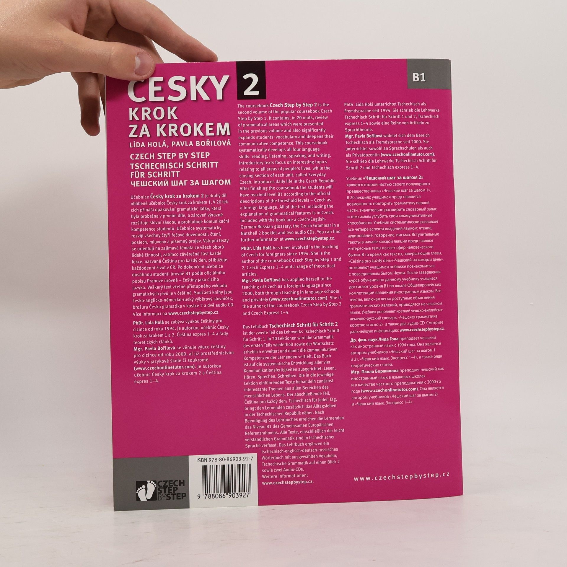 Pavla Bořilová Česky krok za krokem 2. B1 (Příloha)