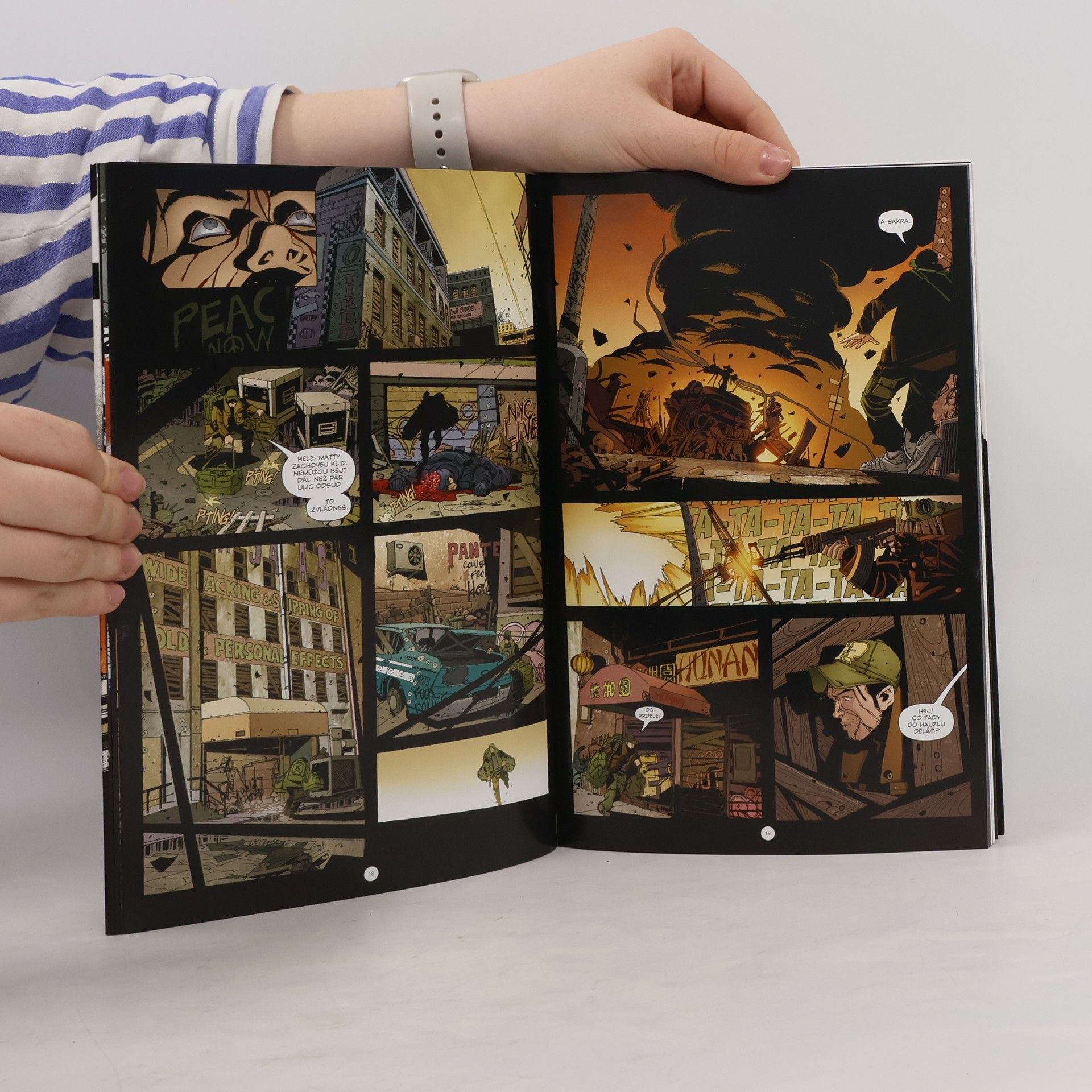 Brian Wood DMZ. Válečná zóna