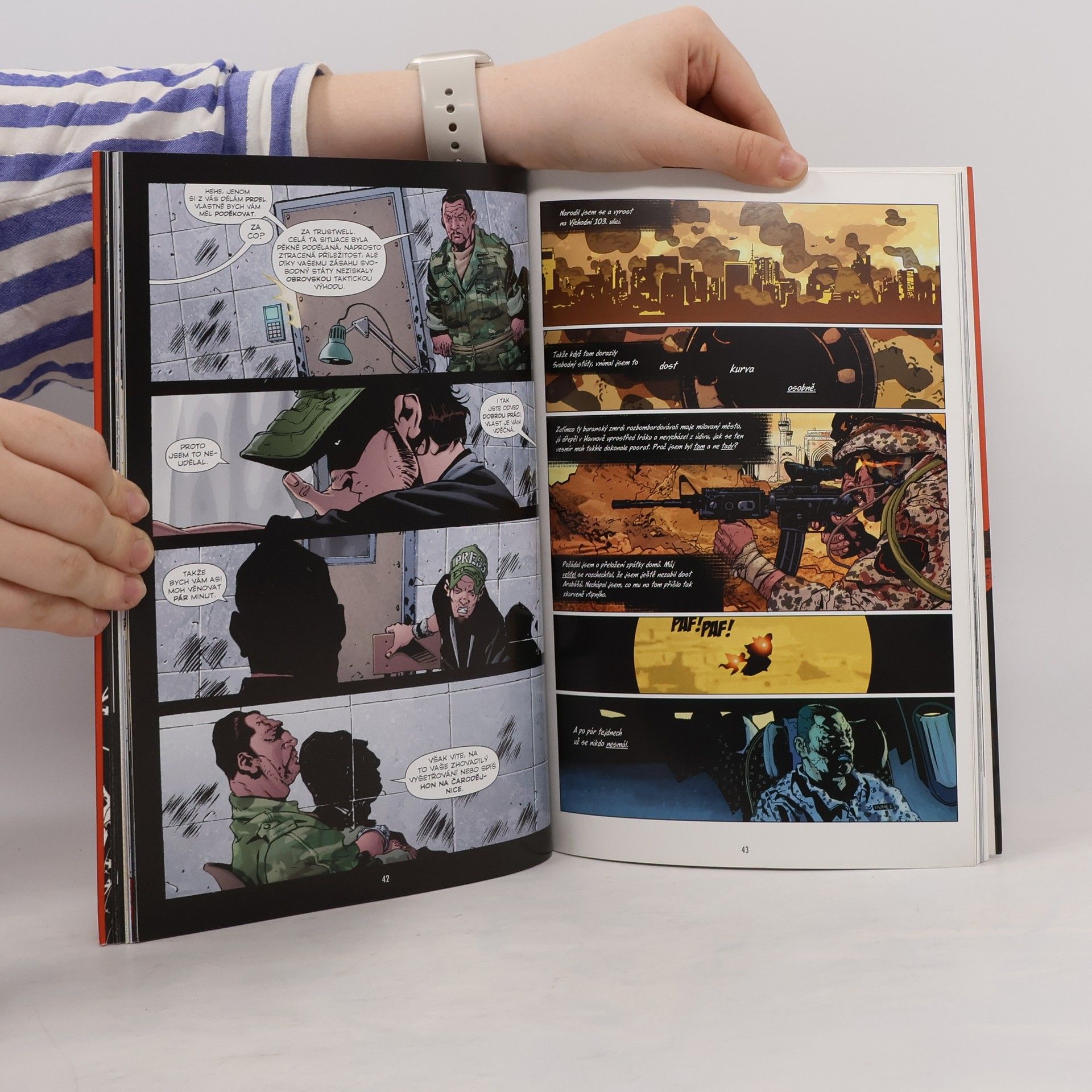 Brian Wood DMZ. Palba do vlastních