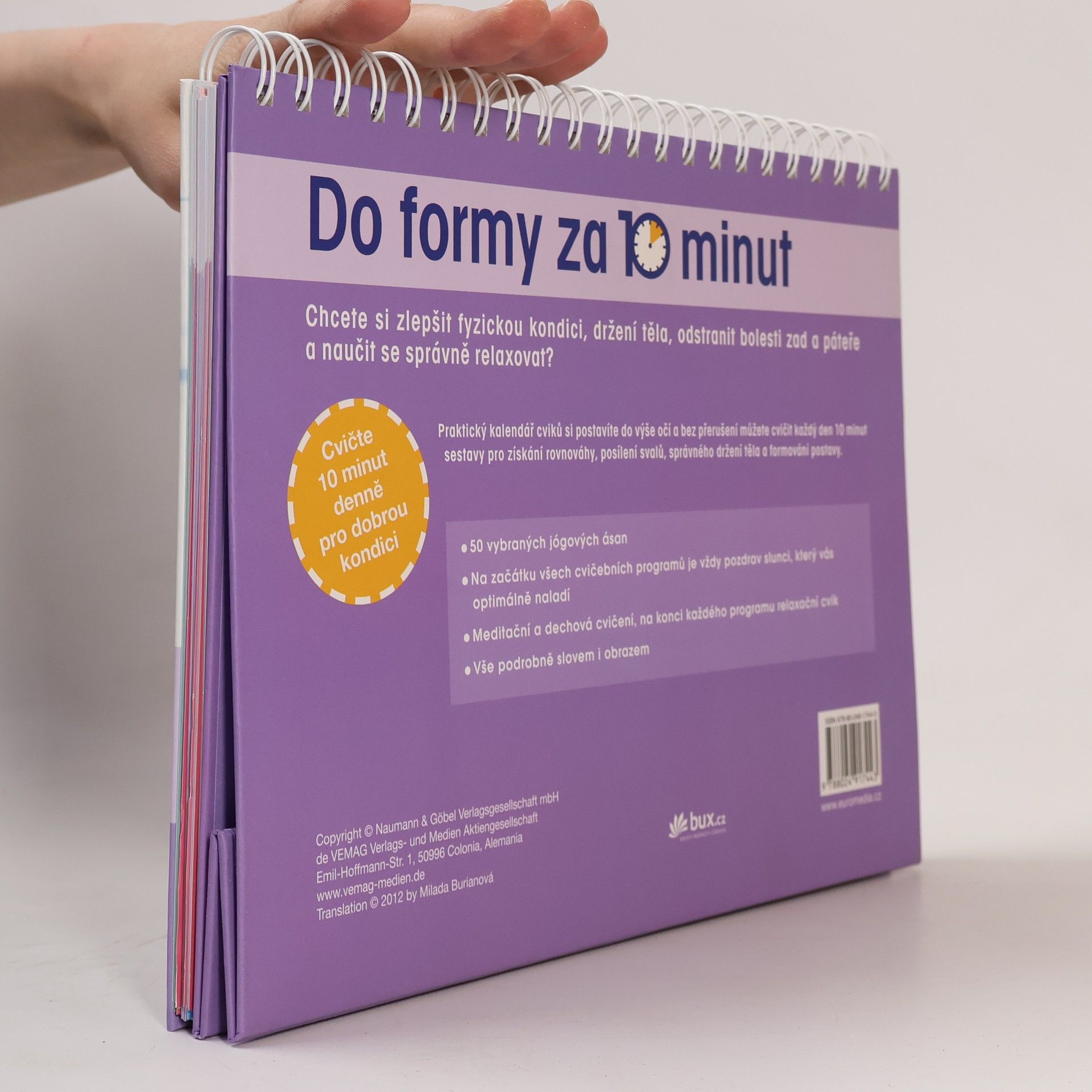 Christa G. Traczinski Do formy za 10 minut. Jóga. Sestavy pro harmonii těla a mysli