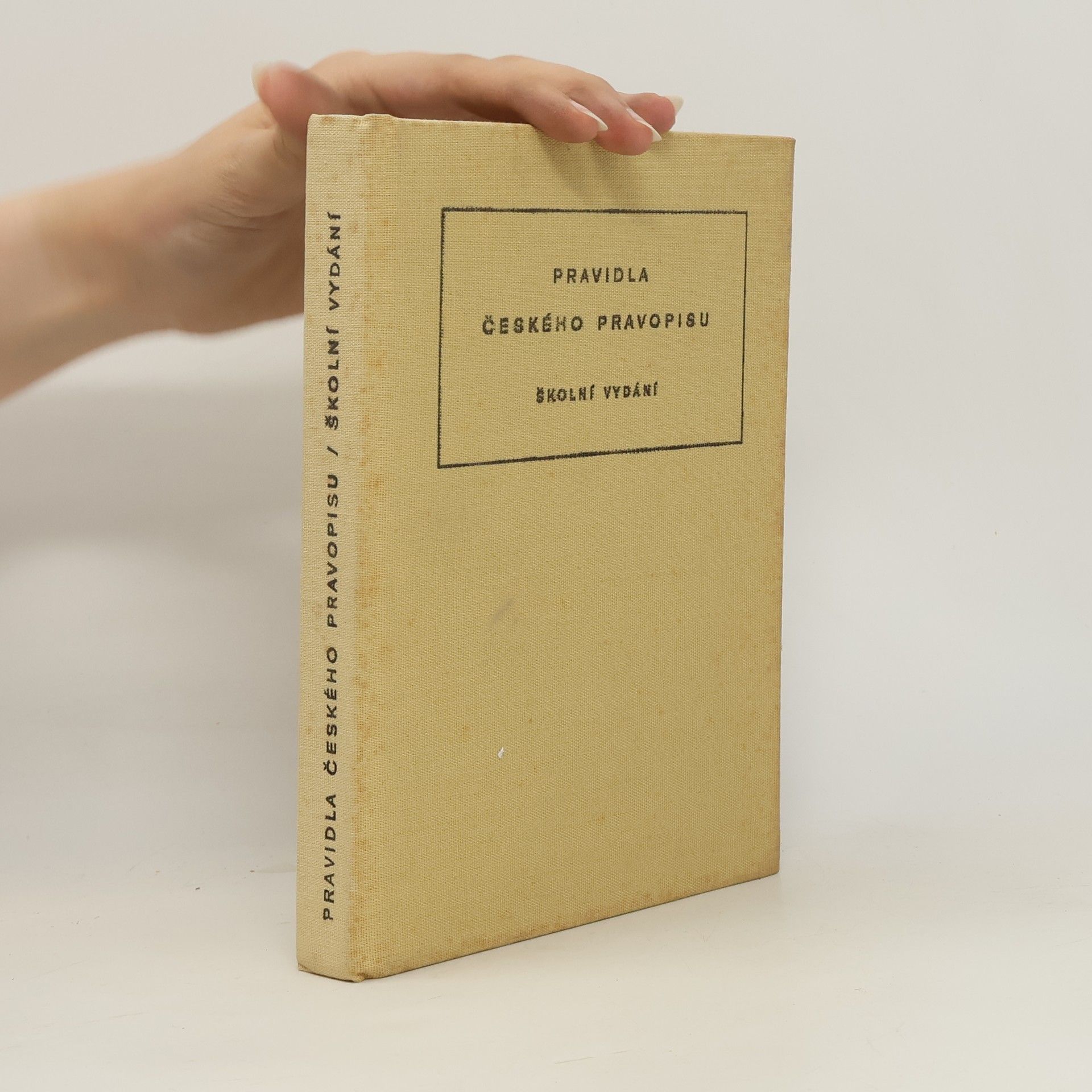 Autores varios Pravidla českého pravopisu. Školní vydání
