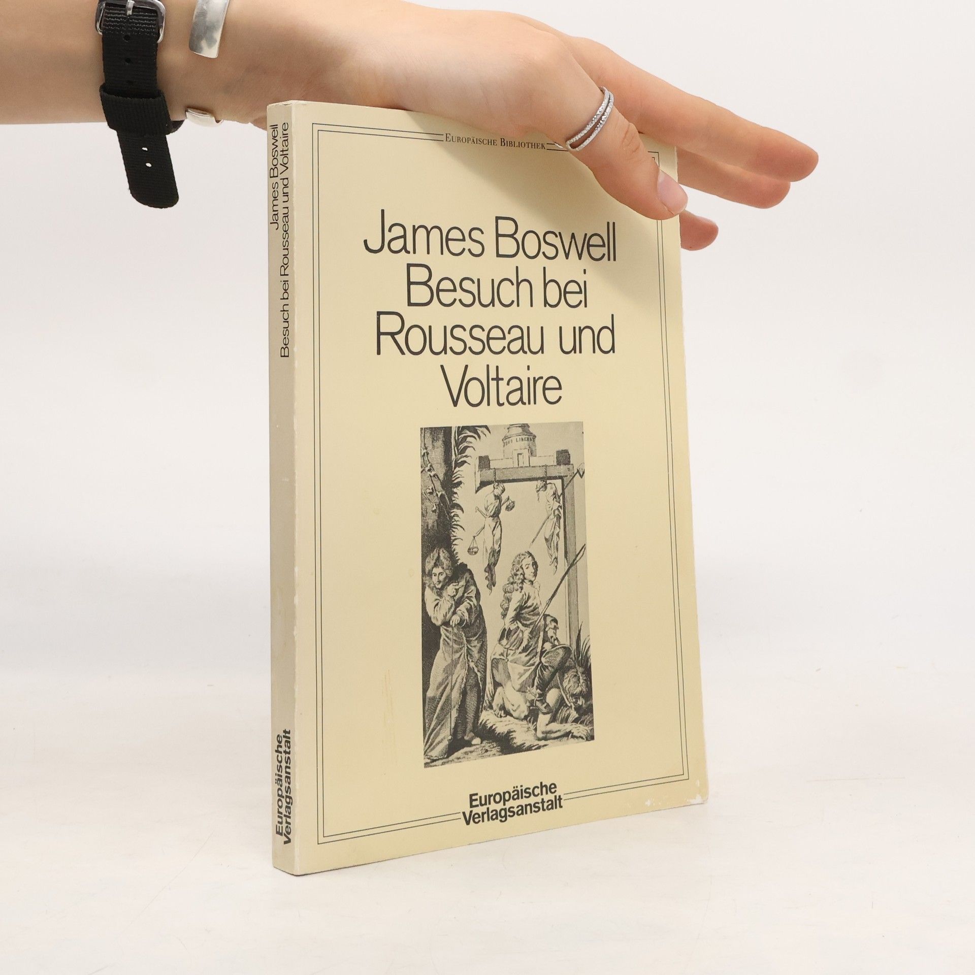 James Boswell Besuch bei Rousseau und Voltaire