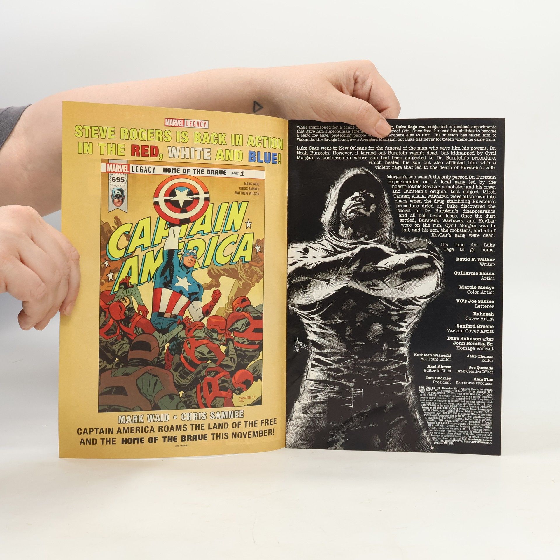 Various authors Luke Cage 166