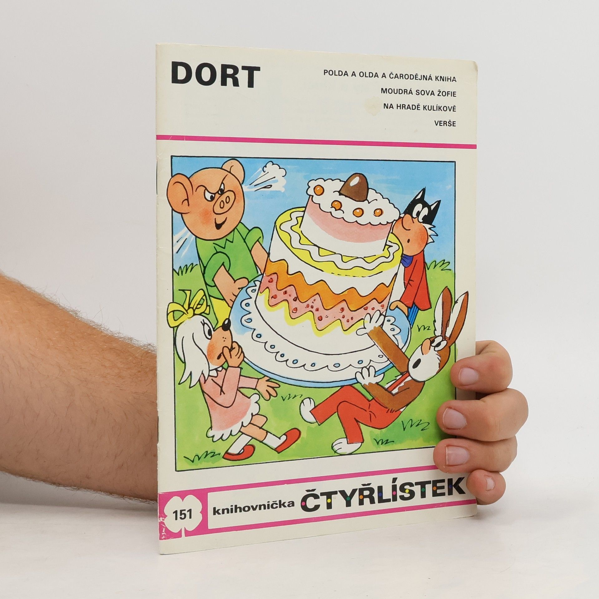 Jaroslav Němeček Čtyřlístek 151. Dort