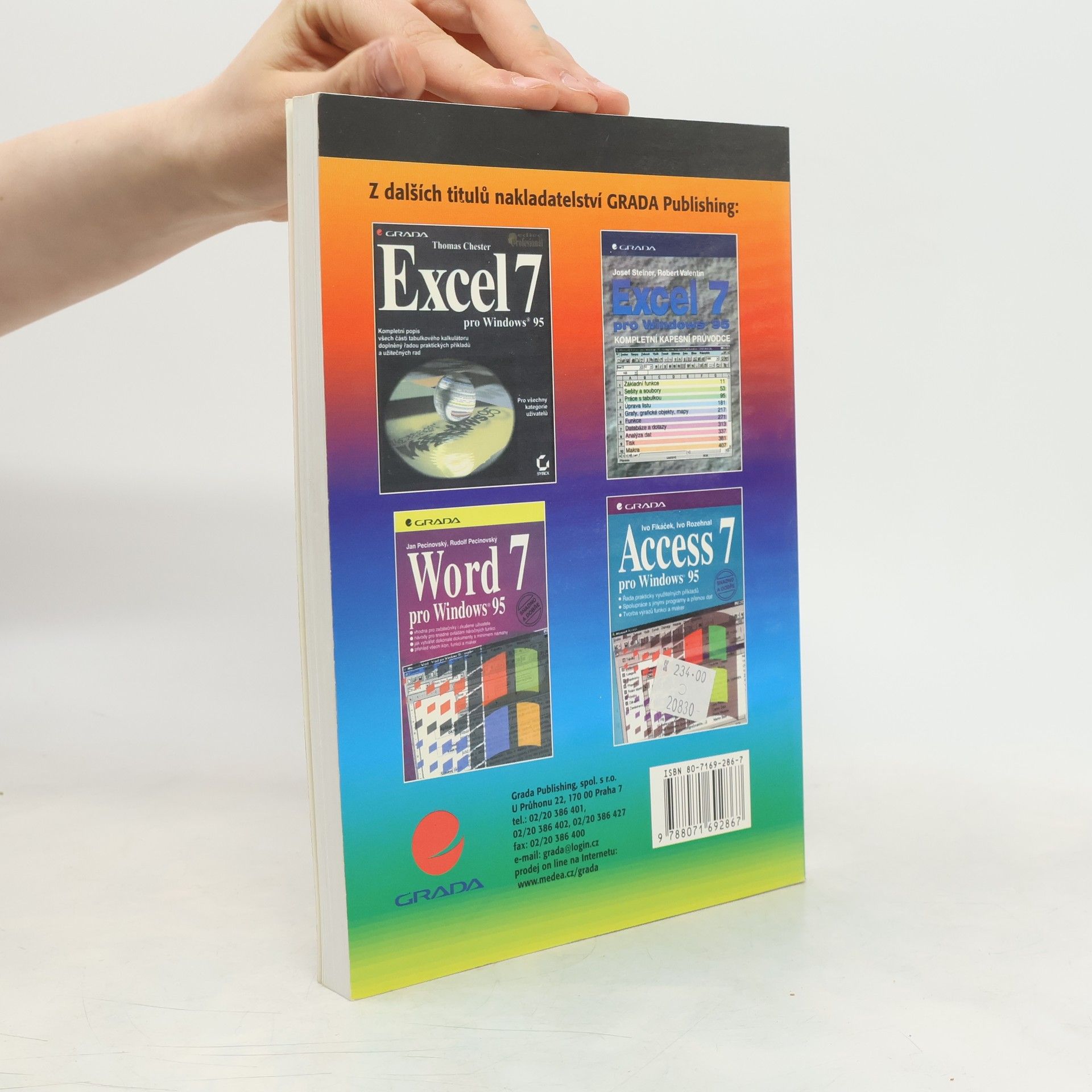 Miloš Zügler Excel 7 pro Windows 95