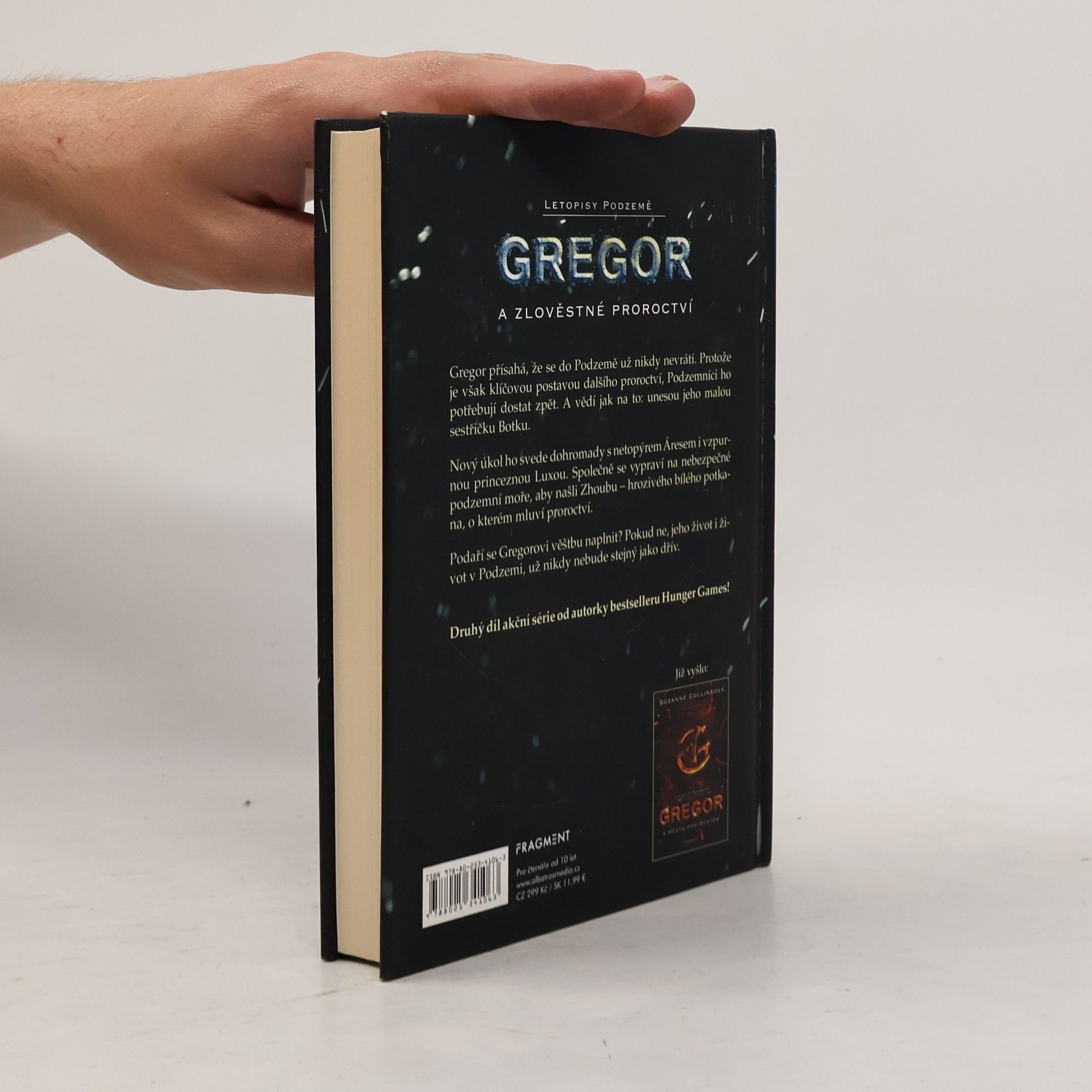 Suzanne Collins Letopisy Podzemě. Gregor a zlověstné proroctví